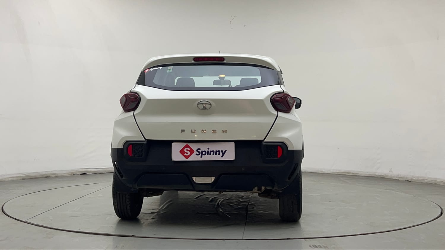 Used 2022 Tata Punch Adventure Rhythm Pack MT Petrol Manual exterior BACK VIEW