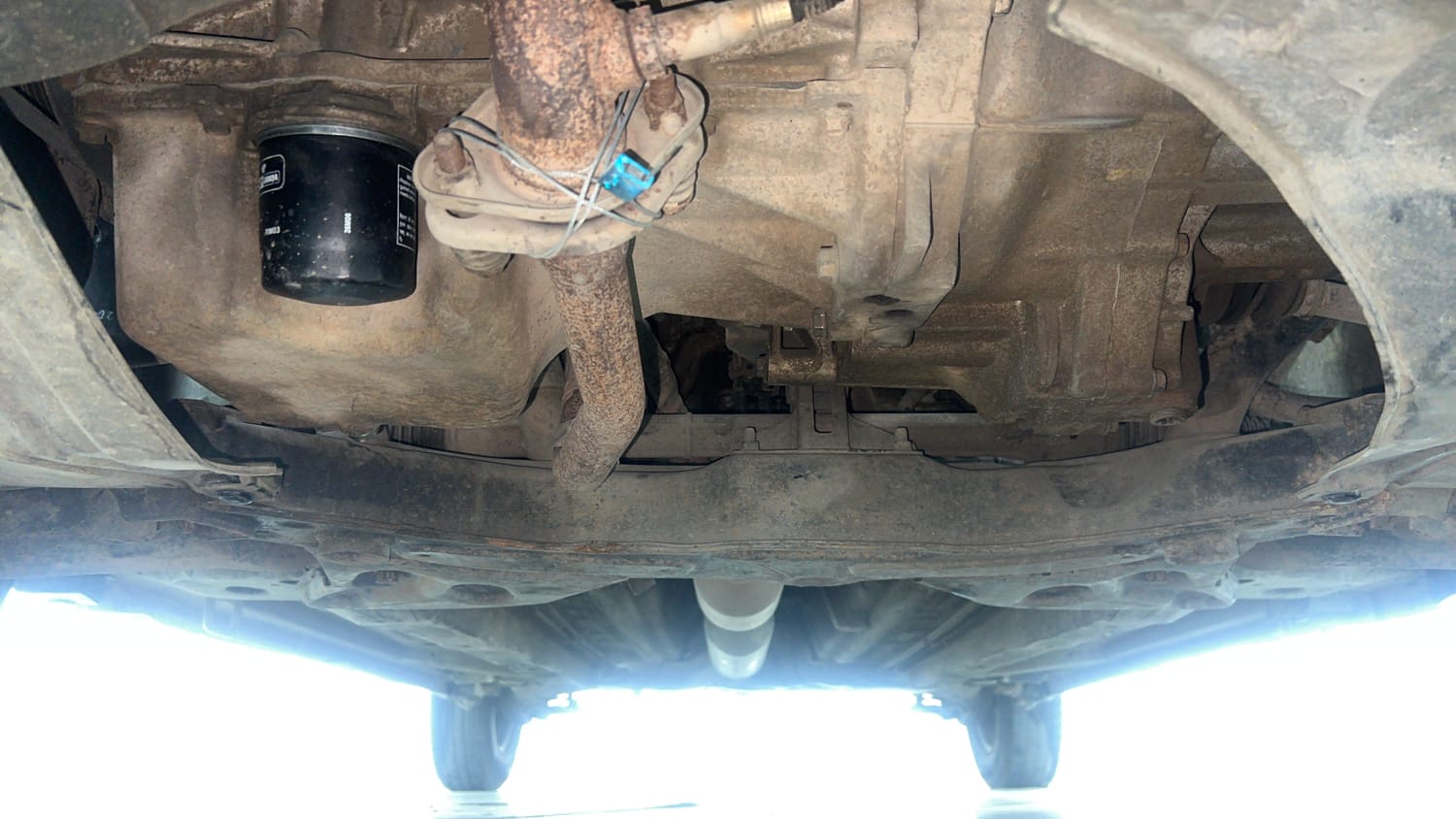 Used 2016 Maruti Suzuki Swift Dzire VXI Petrol Manual extra FRONT LEFT UNDERBODY VIEW