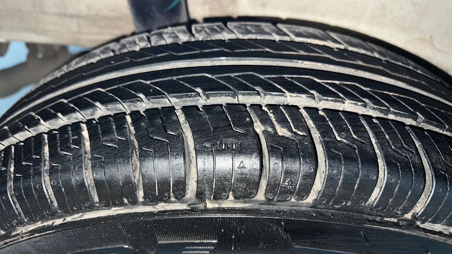 Used 2022 Maruti Suzuki Wagon R LXI 1.0 CNG Cng Manual tyres RIGHT REAR TYRE TREAD VIEW