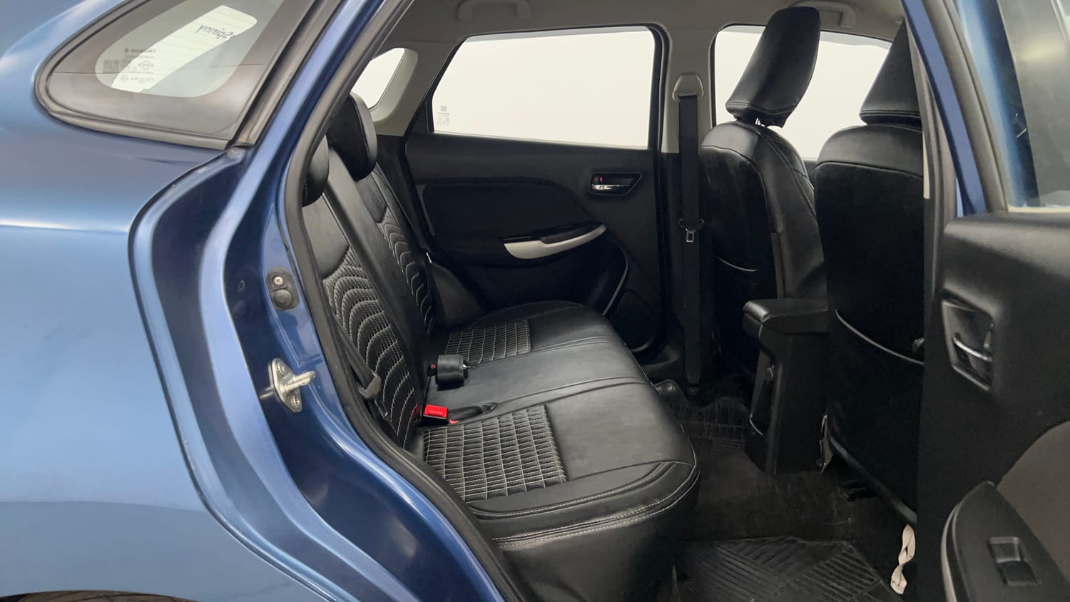 Used 2016 Maruti Suzuki Baleno Delta 1.2 Petrol Manual interior RIGHT SIDE REAR DOOR CABIN VIEW