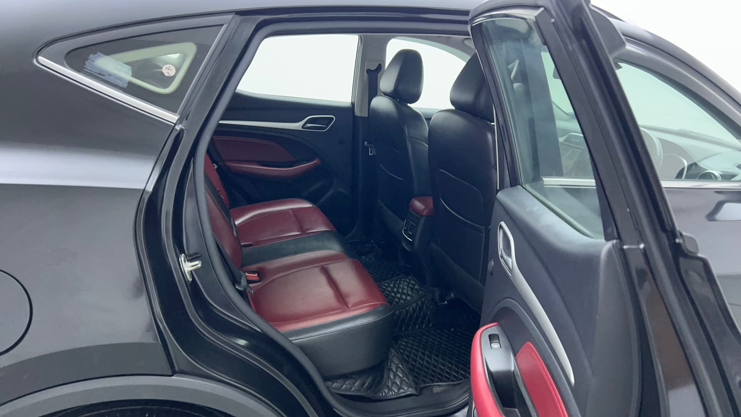 Used 2021 MG Motors Astor Savvy 1.3 Turbo AT S Red Petrol Automatic interior RIGHT SIDE REAR DOOR CABIN VIEW