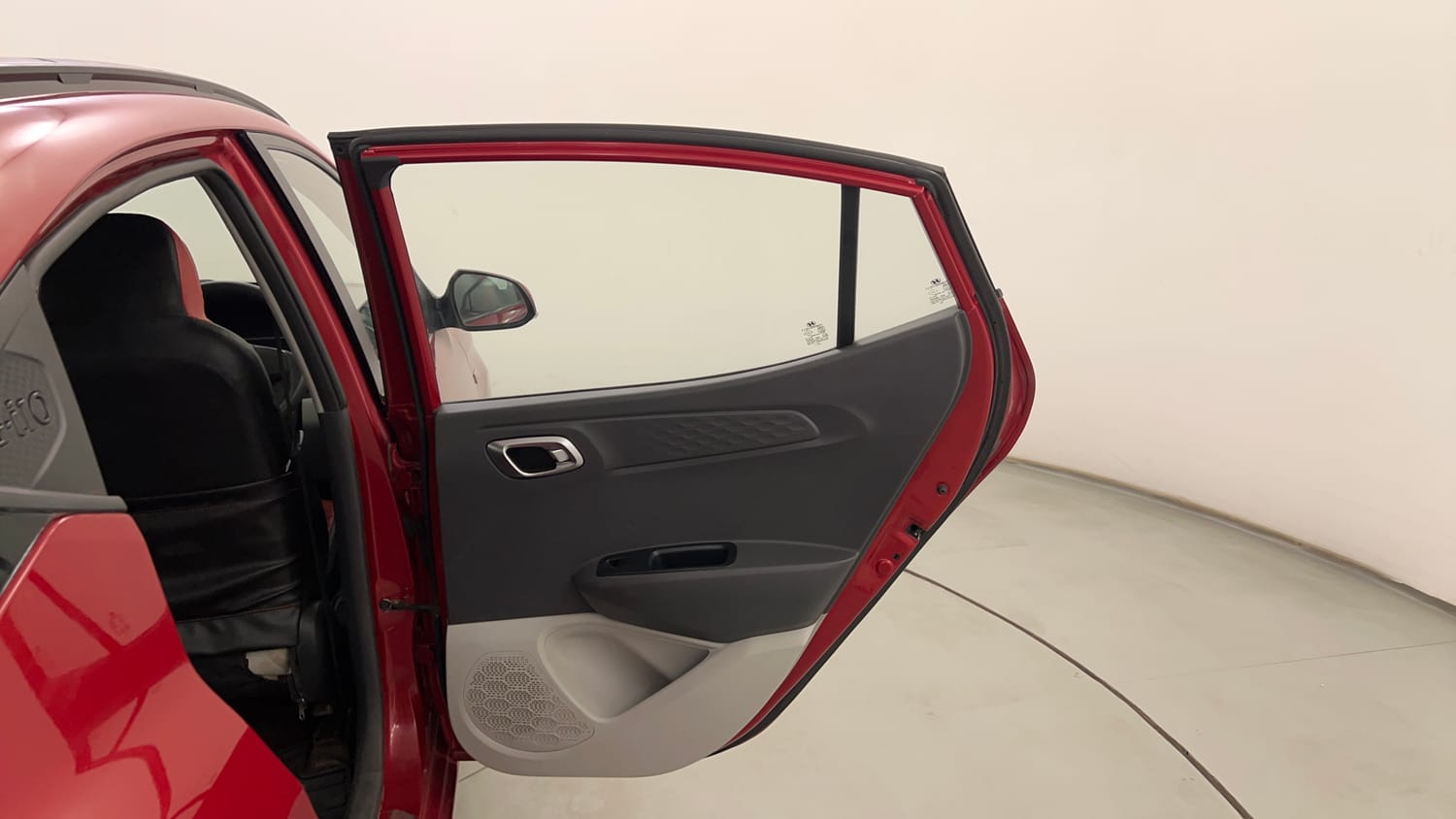 Used 2020 Hyundai Grand i10 Nios Sportz AMT 1.2 Kappa VTVT Petrol Automatic interior RIGHT REAR DOOR OPEN VIEW