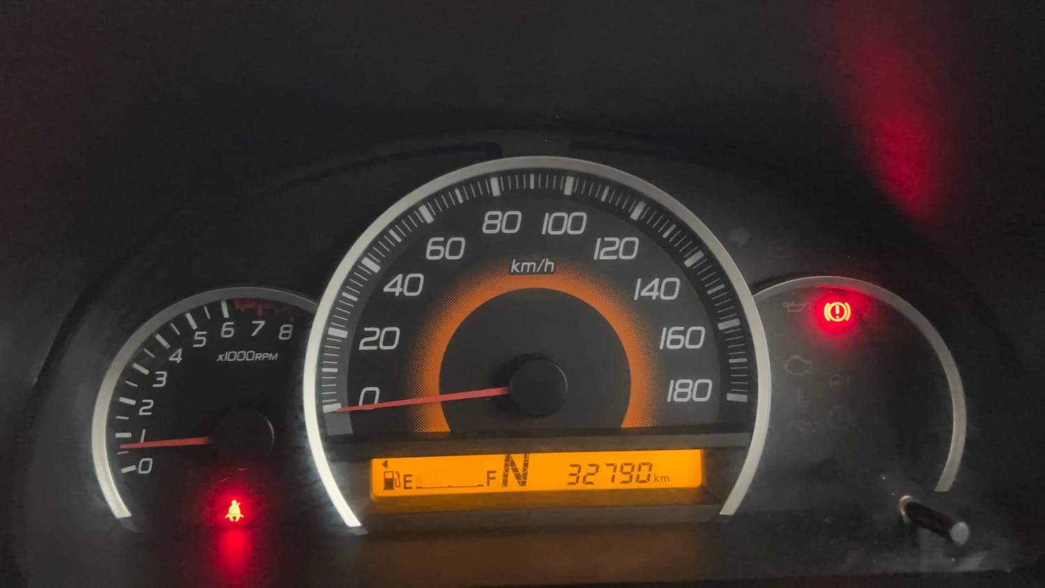 Used 2016 Maruti Suzuki Wagon R 1.0 VXI AMT Petrol Automatic interior CLUSTERMETER VIEW