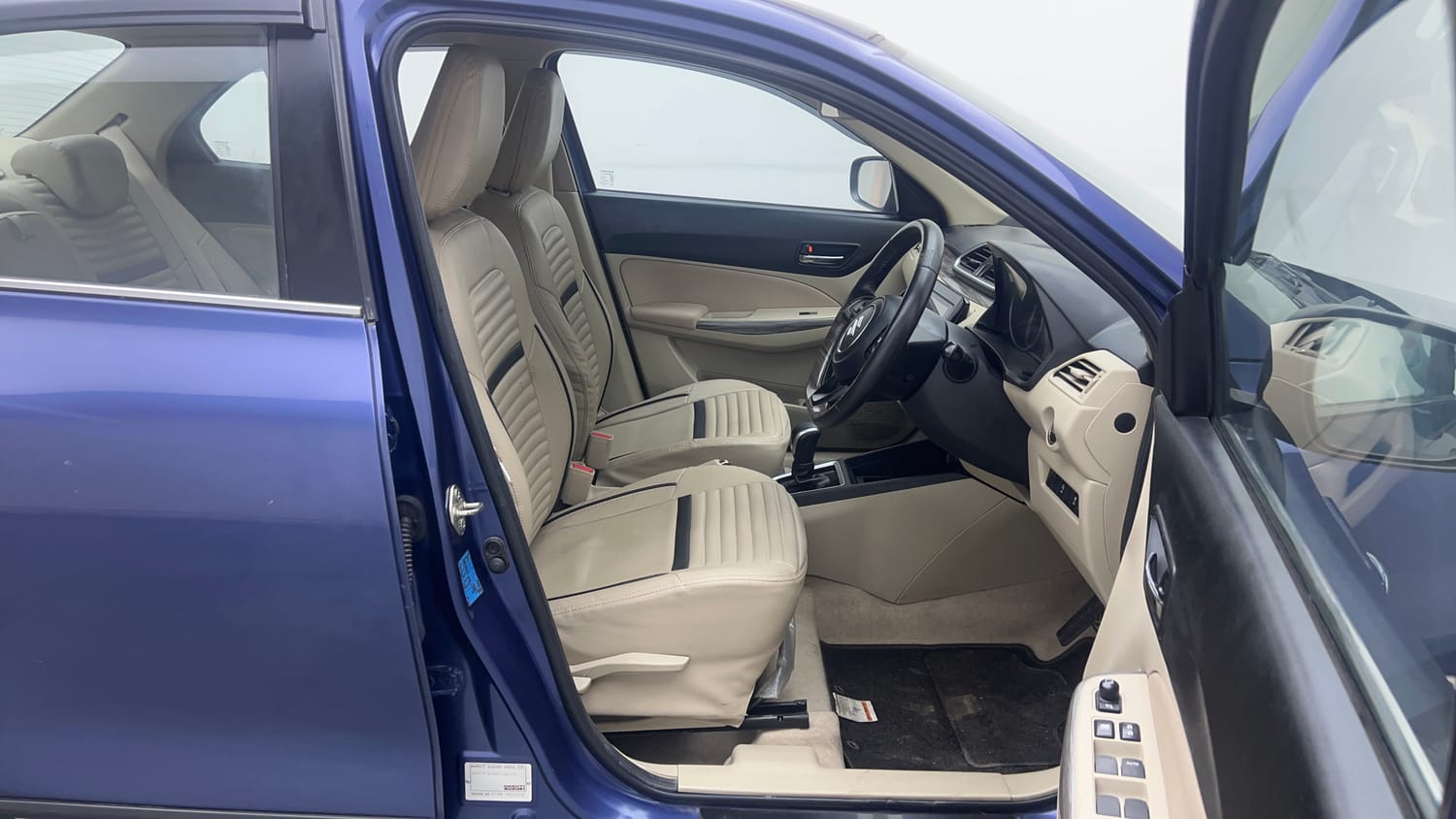 Used 2021 Maruti Suzuki Dzire ZXi Plus AGS Petrol Automatic interior RIGHT SIDE FRONT DOOR CABIN VIEW