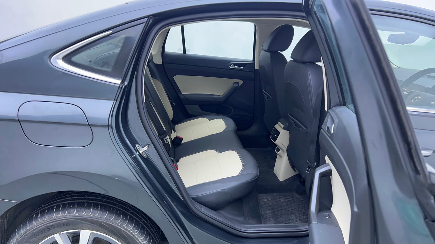 Used 2022 Skoda Slavia Style 1.0L TSI AT Petrol Automatic interior RIGHT SIDE REAR DOOR CABIN VIEW