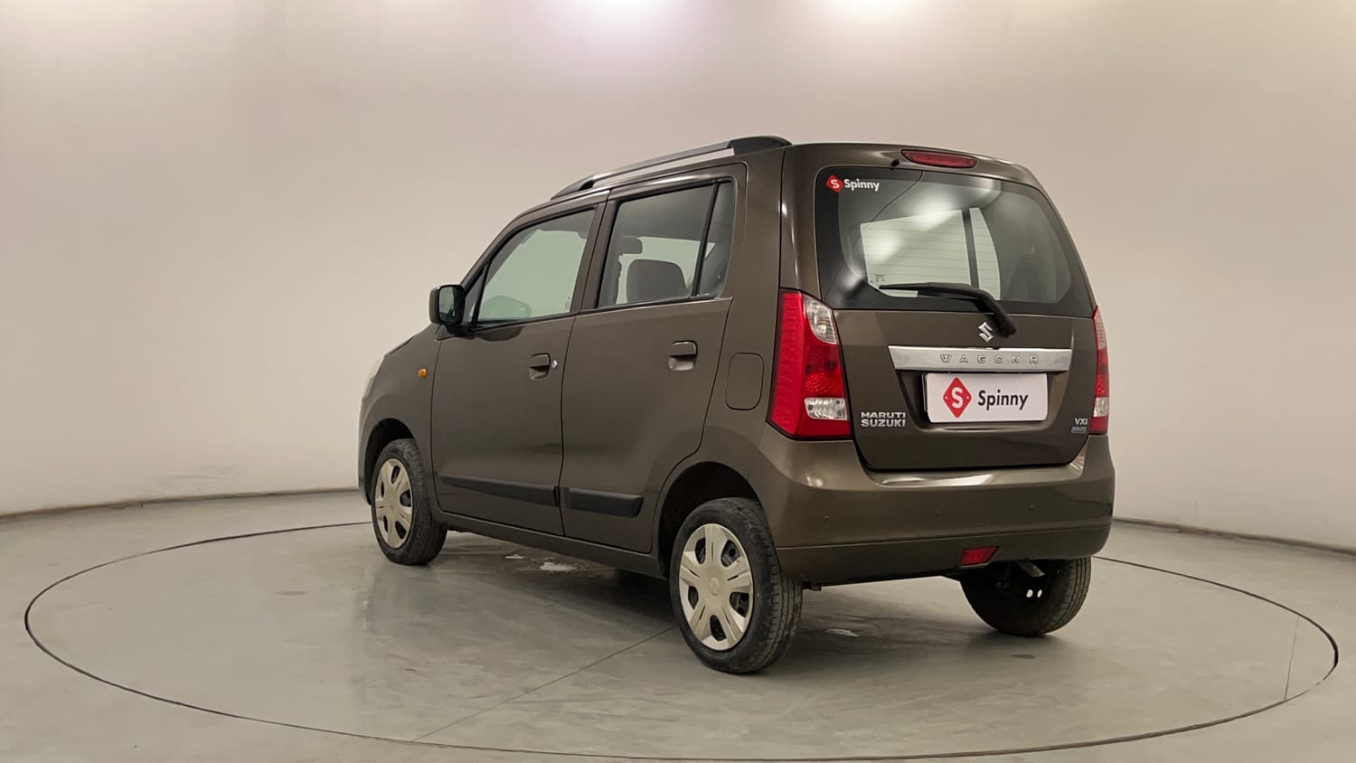 Used 2016 Maruti Suzuki Wagon R 1.0 VXI AMT Petrol Automatic exterior LEFT REAR CORNER VIEW