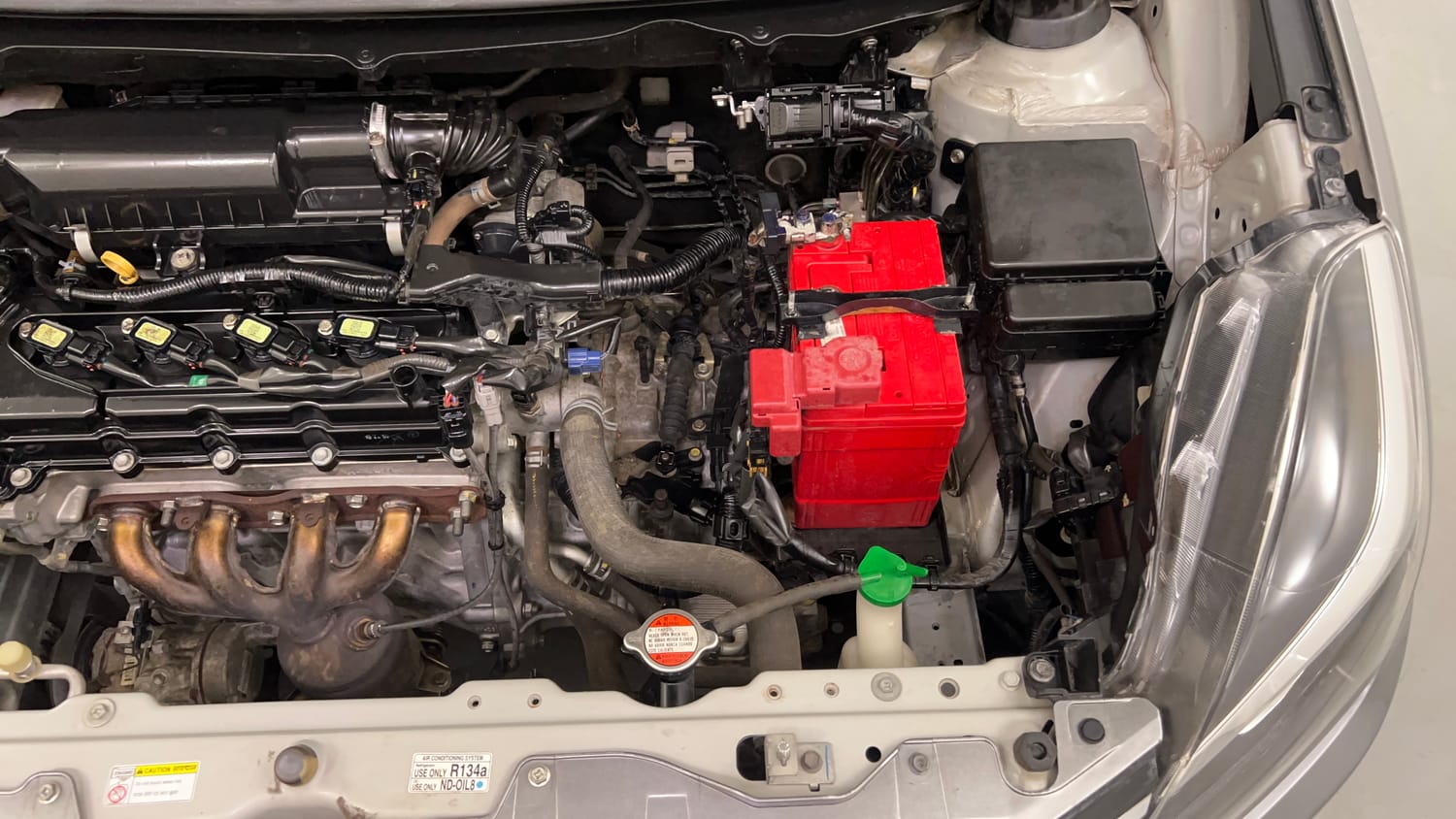 Used 2018 Maruti Suzuki Baleno Alpha 1.2 AT Petrol Automatic engine ENGINE LEFT SIDE VIEW