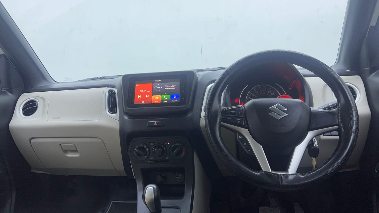Used 2023 Maruti Suzuki Wagon R ZXI Plus 1.2 AGS Petrol Automatic interior DASHBOARD VIEW