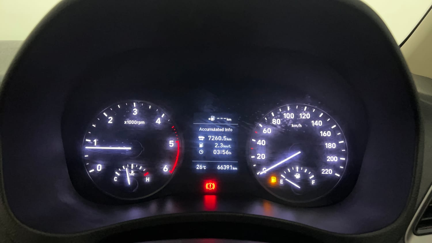 Used 2019 Hyundai Verna SX (O) 1.6 CRDi Diesel Manual interior CLUSTERMETER VIEW