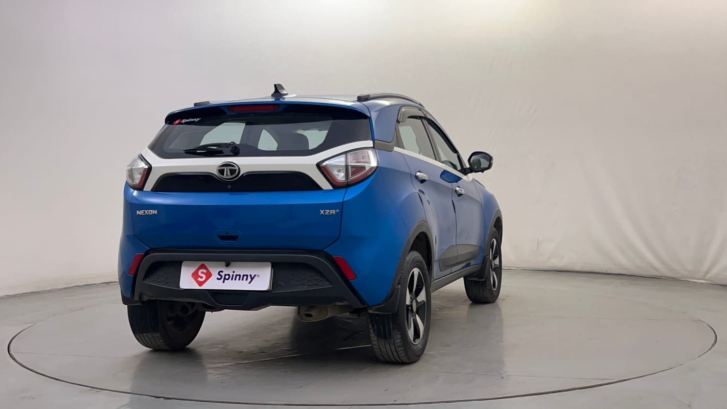 Used 2019 Tata Nexon XZA Plus Petrol Petrol Automatic exterior RIGHT REAR CORNER VIEW