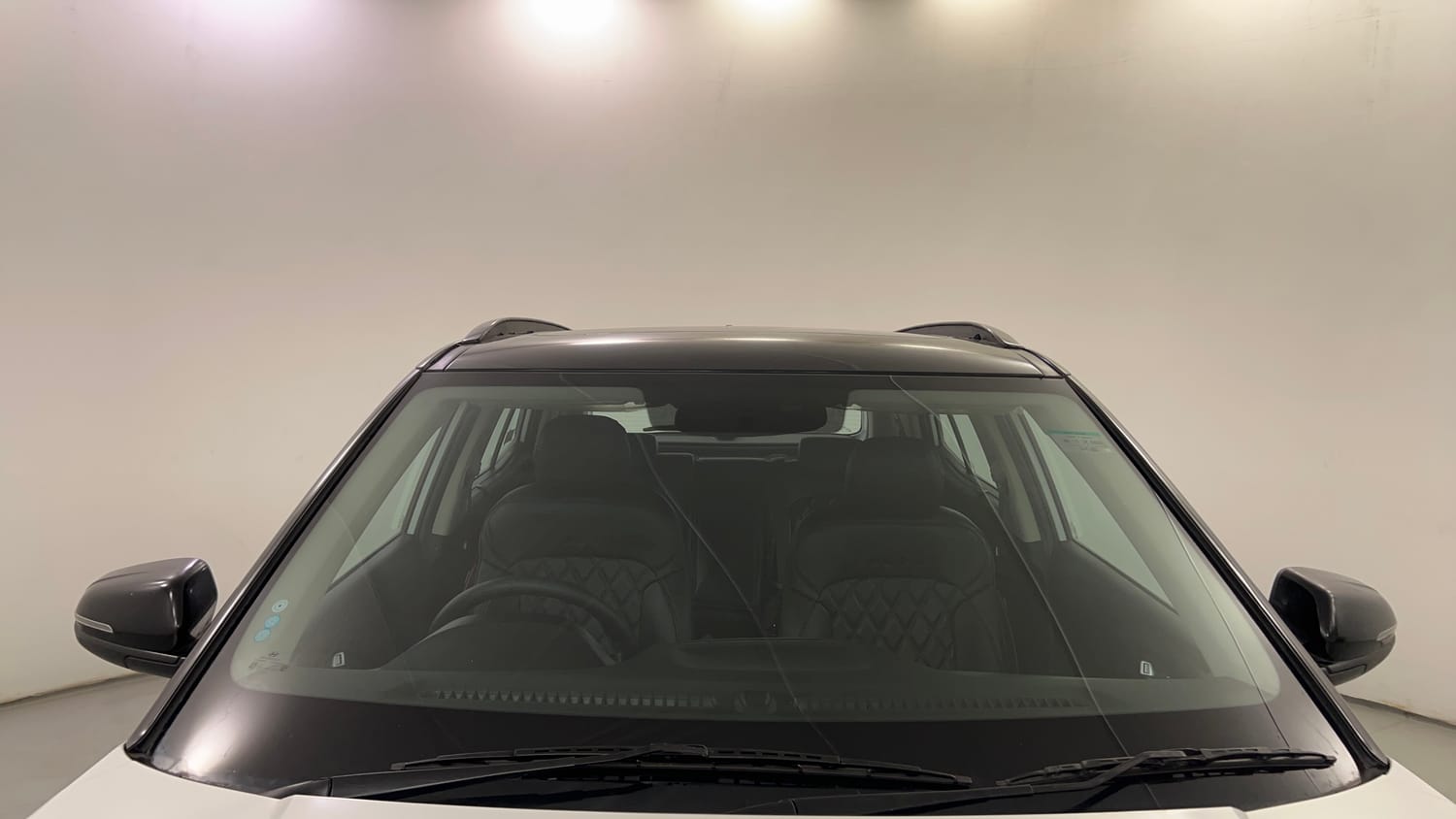 Used 2023 Hyundai Creta S Plus 1.5 Petrol Knight Petrol Manual exterior FRONT WINDSHIELD VIEW