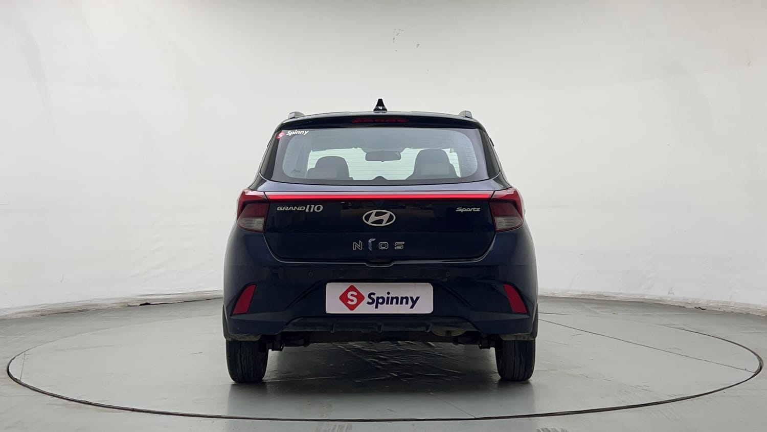 Used 2025 Hyundai Grand i10 Nios Sportz (O) 1.2 Kappa VTVT Petrol Manual exterior BACK VIEW