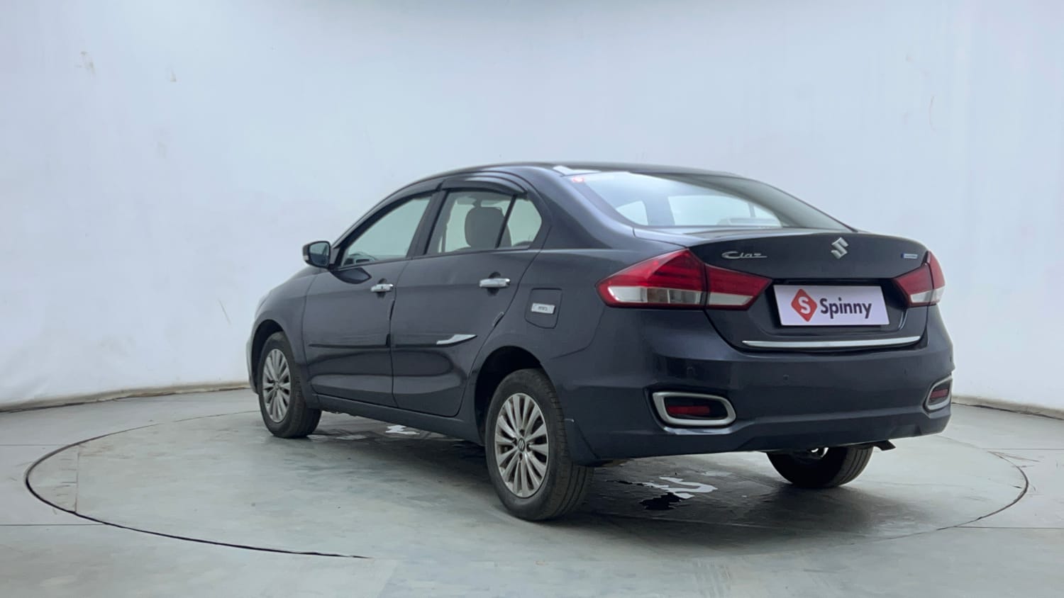 Used 2023 Maruti Suzuki Ciaz Zeta 1.5 Petrol Manual exterior LEFT REAR CORNER VIEW