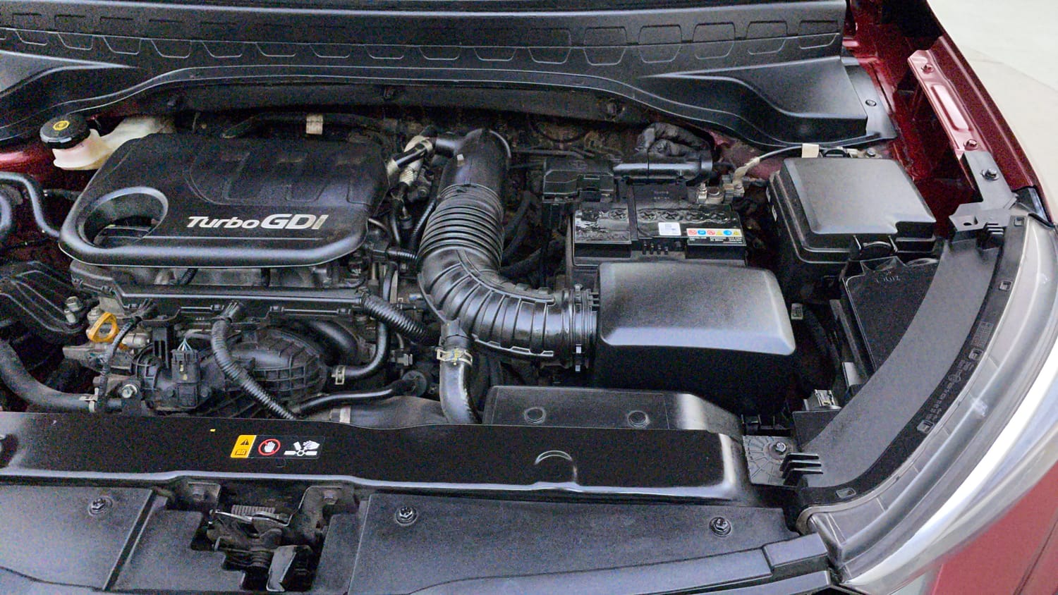 Used 2023 Kia Sonet HTX 1.0 DCT Petrol Automatic engine ENGINE LEFT SIDE VIEW