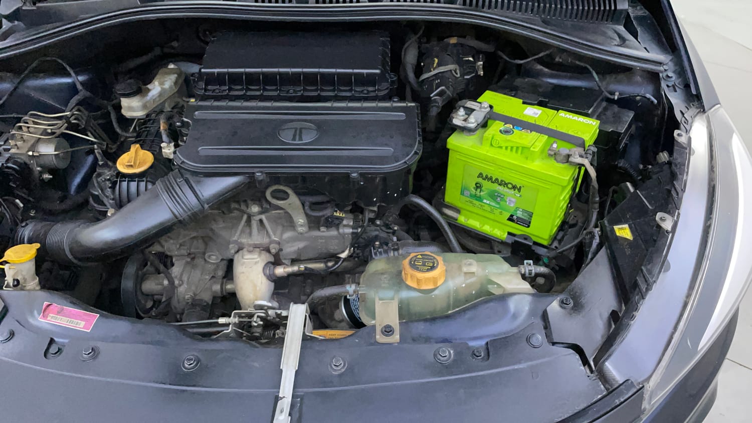 Used 2020 Tata Tigor XZ Plus Petrol Manual engine ENGINE LEFT SIDE VIEW