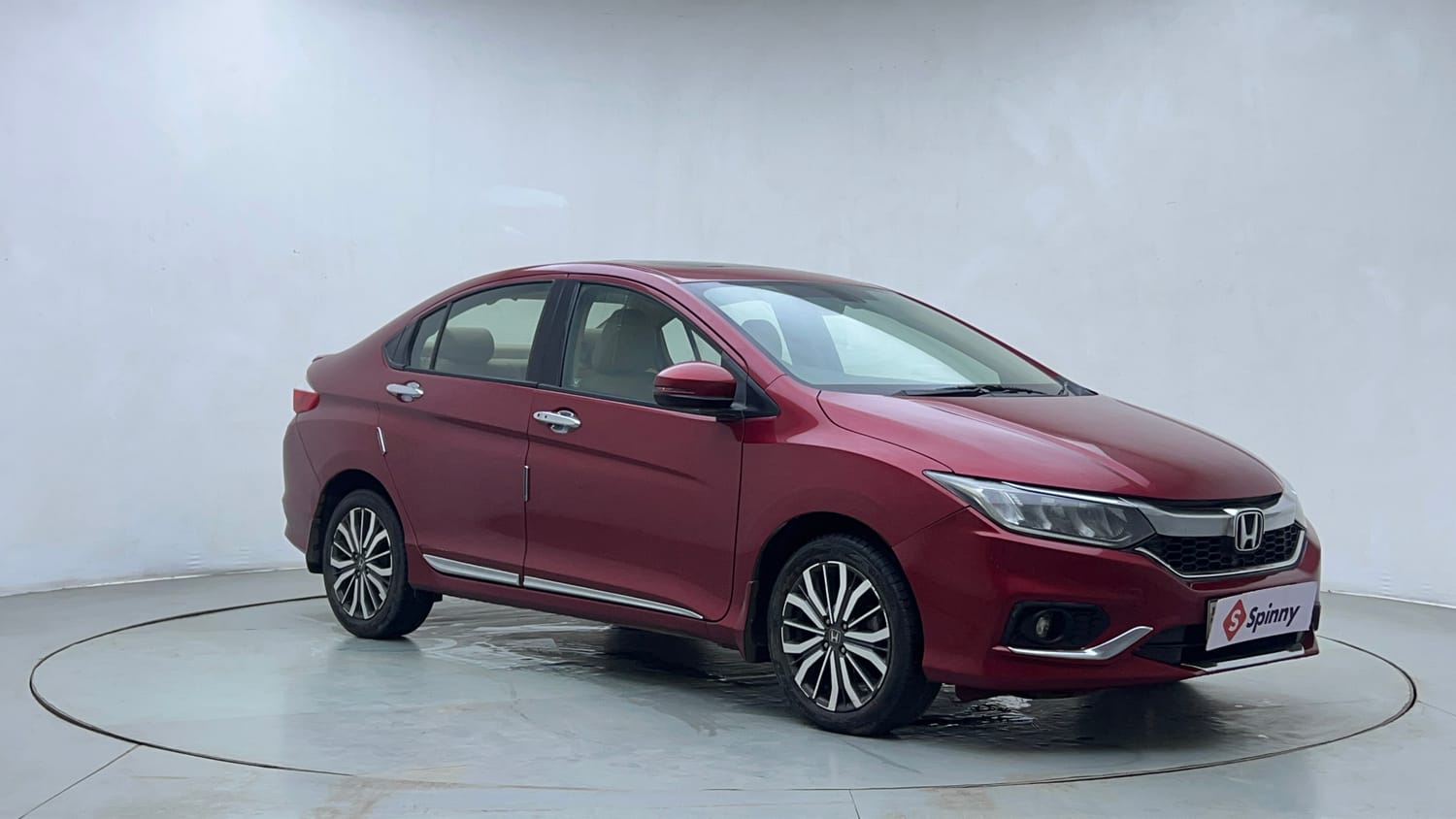 Used 2019 Honda City ZX CVT Petrol Petrol Automatic exterior RIGHT FRONT CORNER VIEW