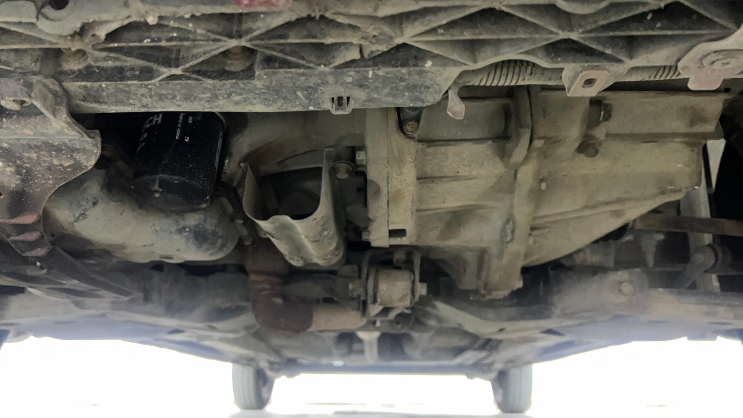 Used 2012 Hyundai i10 Sportz 1.2 Kappa2 Petrol Manual extra FRONT LEFT UNDERBODY VIEW