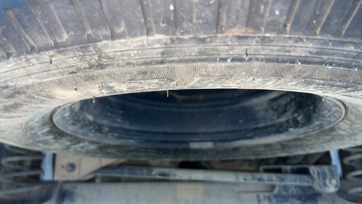Used 2019 Tata Harrier XZ Diesel Manual tyres SPARE TYRE VIEW