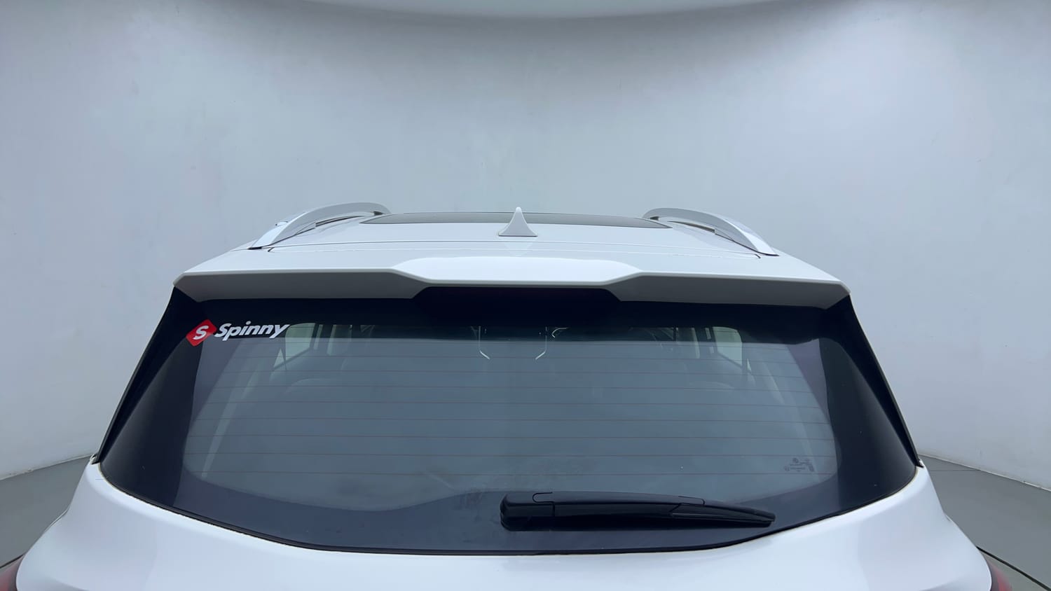 Used 2019 MG Motors Hector Sharp Hybrid 1.5 Petrol Hybrid Manual exterior BACK WINDSHIELD VIEW