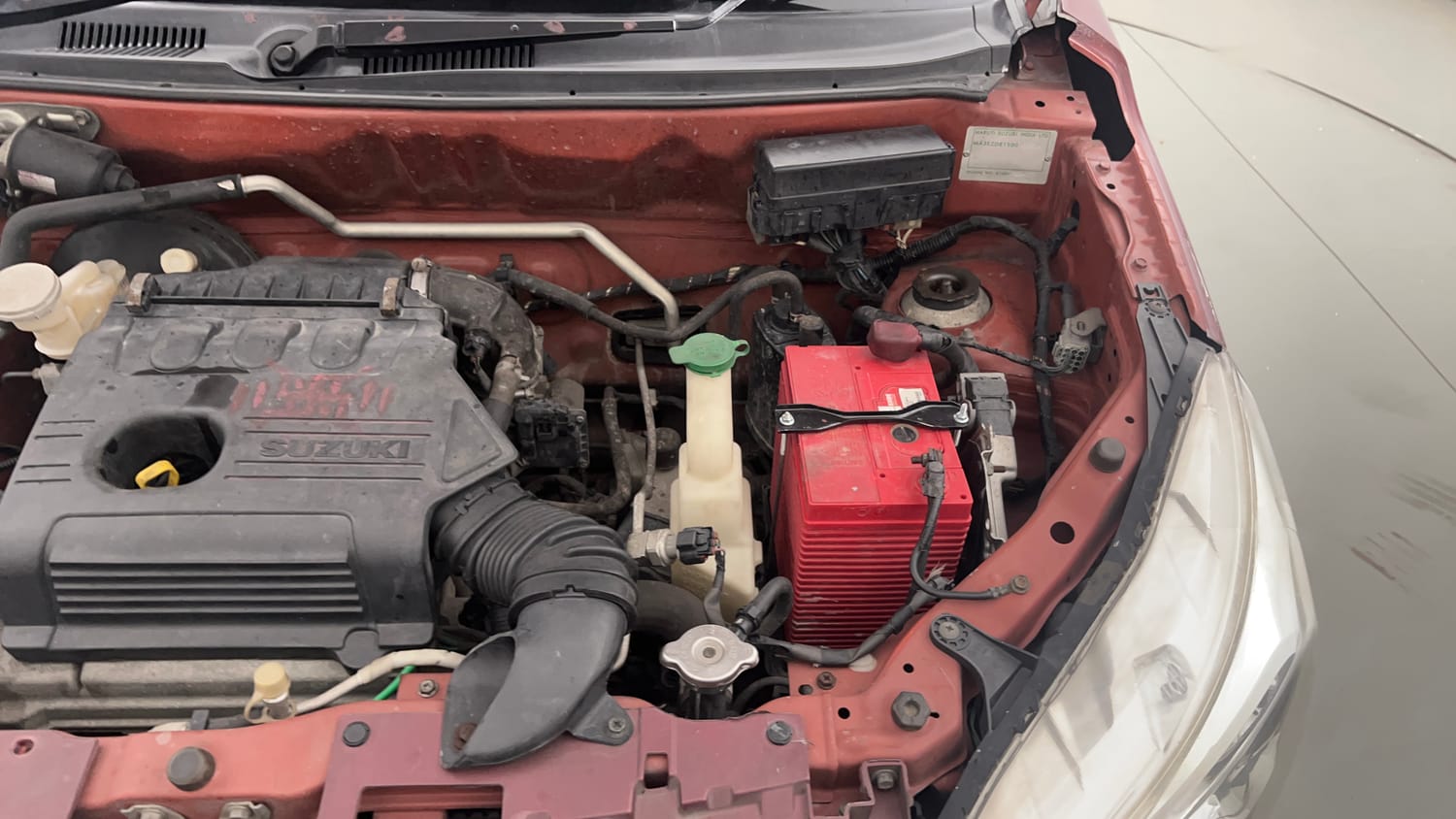 Used 2016 Maruti Suzuki Alto K10 VXi AMT Petrol Automatic engine ENGINE LEFT SIDE VIEW