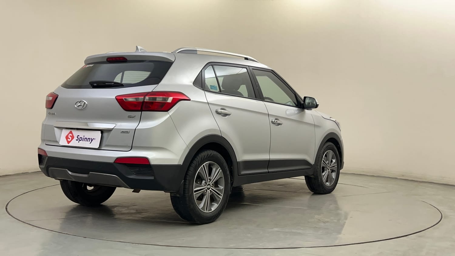 Used 2017 Hyundai Creta 1.6 SX Plus AT Diesel Automatic exterior RIGHT REAR CORNER VIEW