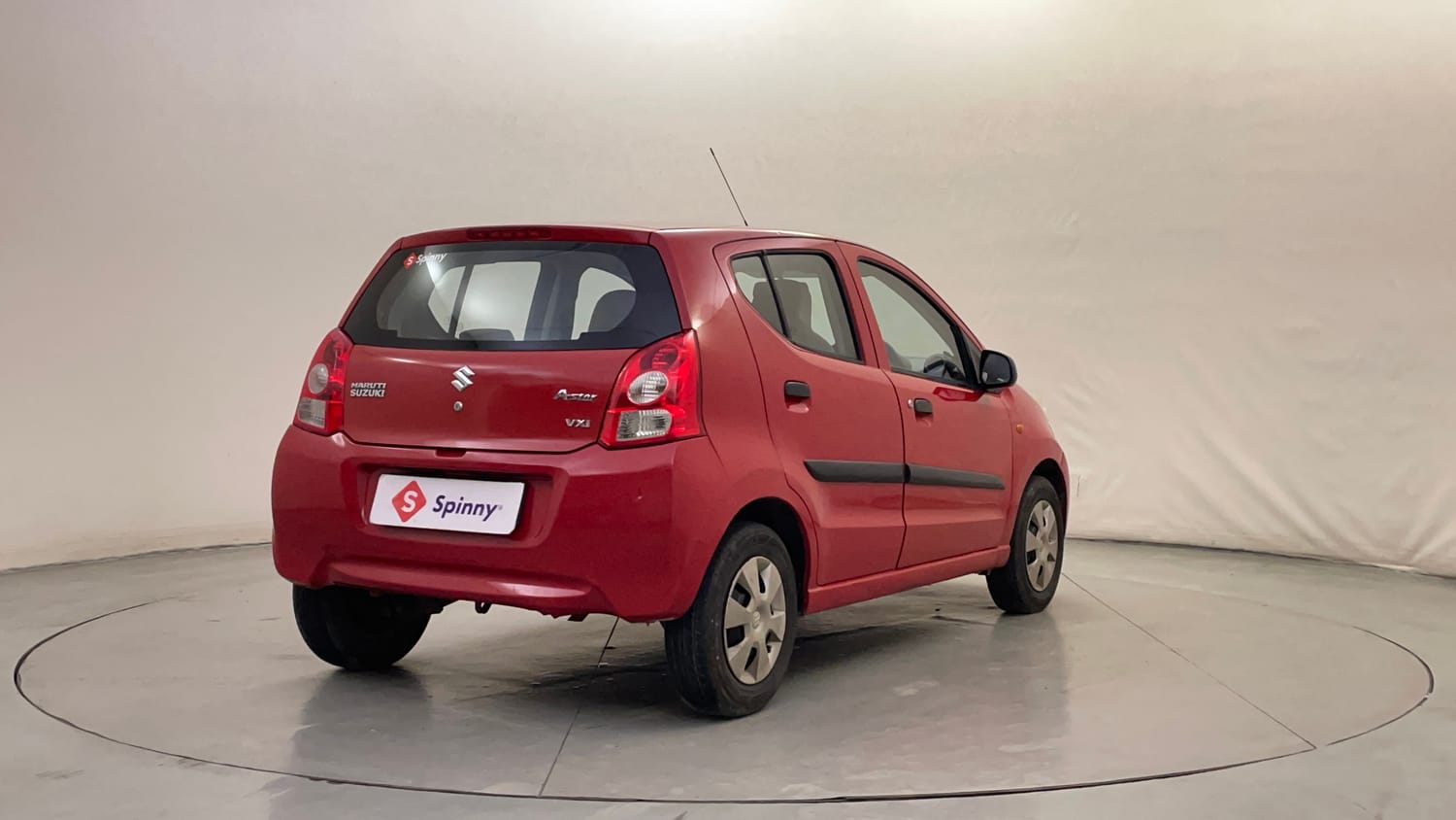 Used 2013 Maruti Suzuki A-Star Vxi Petrol Manual exterior RIGHT REAR CORNER VIEW
