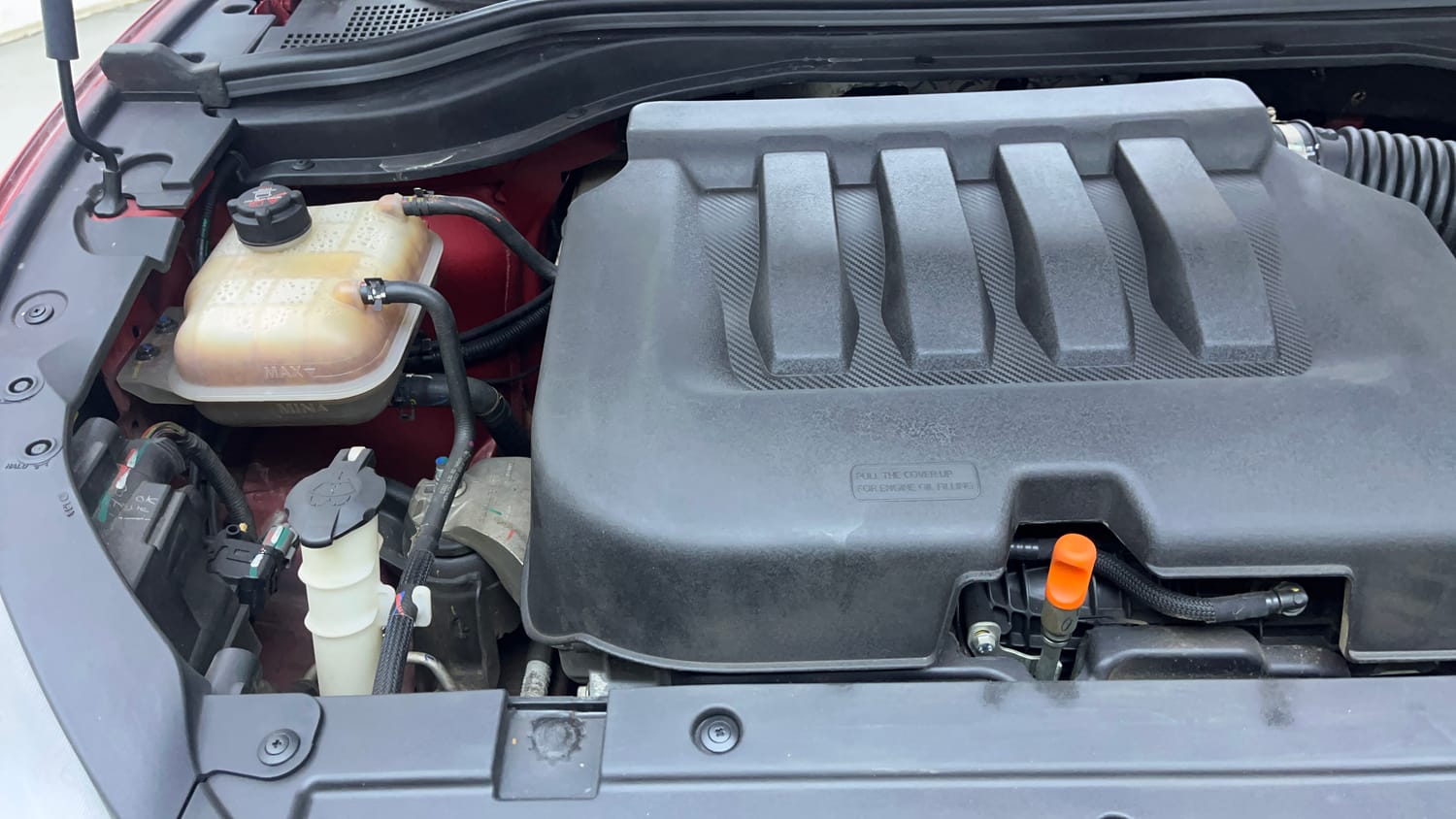 Used 2024 Mahindra XUV700 AX 5 Petrol AT 5 STR Petrol Automatic engine ENGINE RIGHT SIDE VIEW