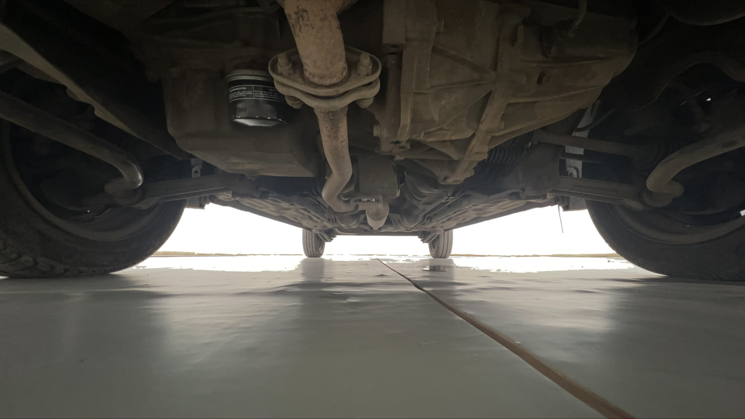Used 2016 Maruti Suzuki Alto K10 VXi AMT Petrol Automatic extra FRONT LEFT UNDERBODY VIEW