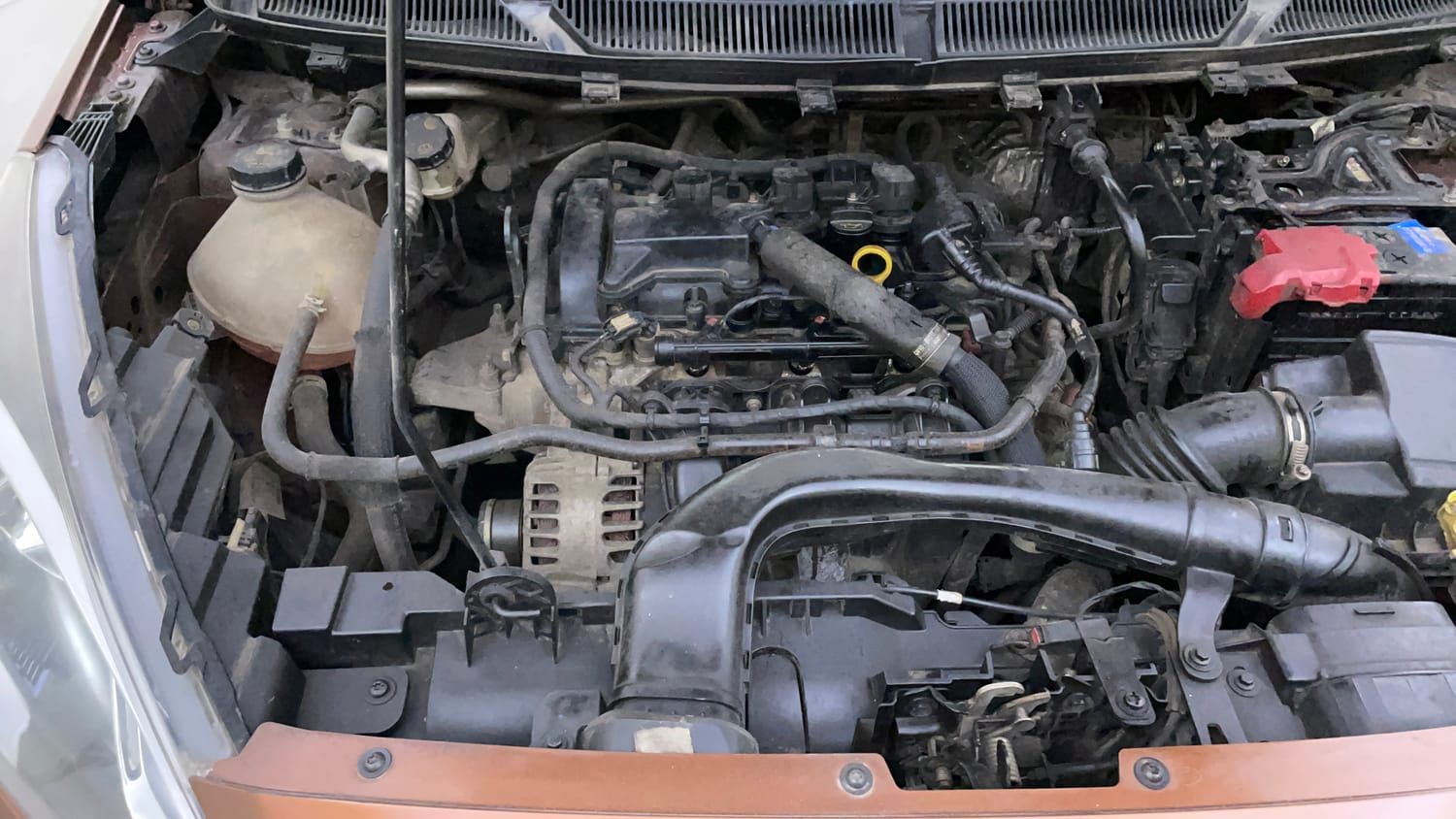Used 2019 Ford Freestyle Titanium 1.2 Ti-VCT Petrol Manual engine ENGINE RIGHT SIDE VIEW