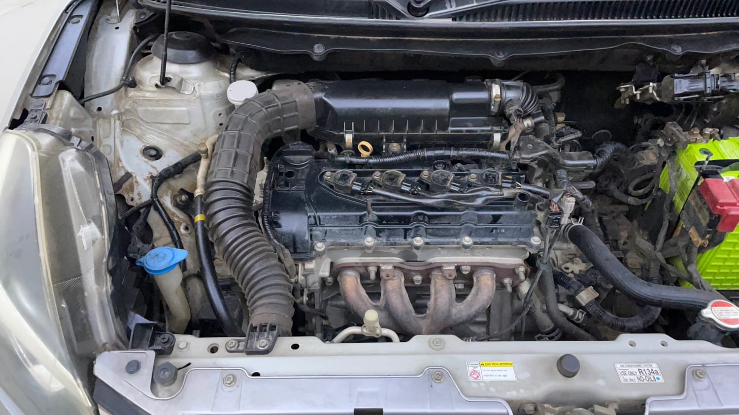 Used 2018 Maruti Suzuki Baleno Alpha 1.2 AT Petrol Automatic engine ENGINE RIGHT SIDE VIEW