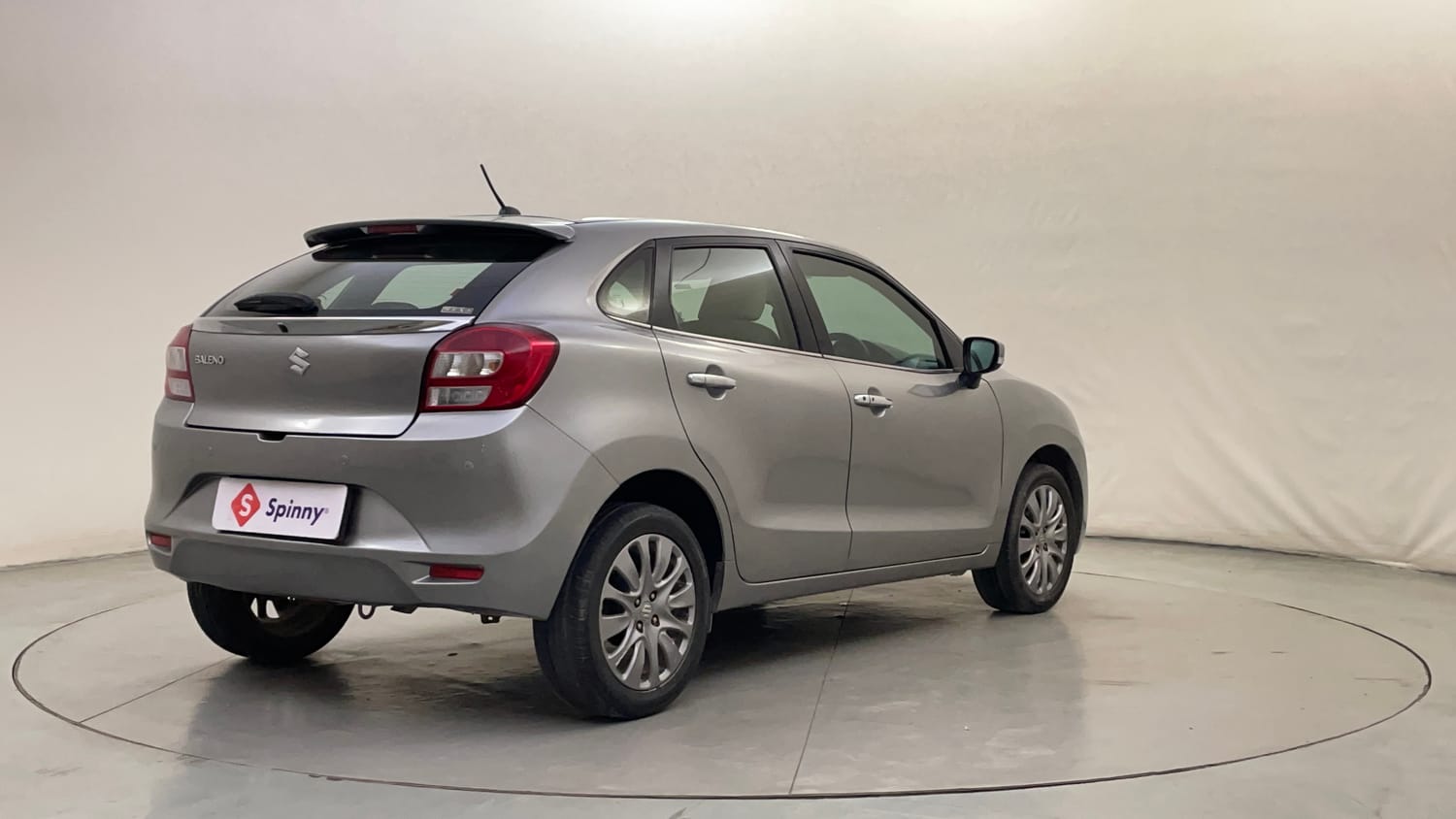 Used 2018 Maruti Suzuki Baleno Alpha 1.2 AT Petrol Automatic exterior RIGHT REAR CORNER VIEW