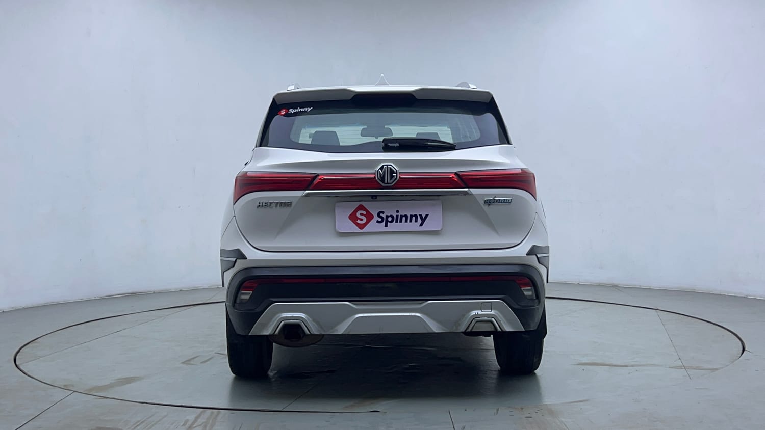 Used 2019 MG Motors Hector Sharp Hybrid 1.5 Petrol Hybrid Manual exterior BACK VIEW