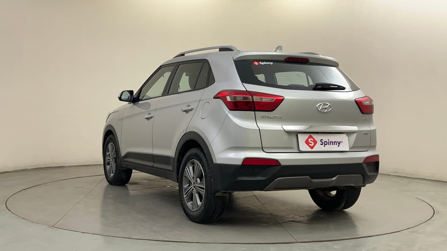 Used 2017 Hyundai Creta 1.6 SX Plus AT Diesel Automatic exterior LEFT REAR CORNER VIEW