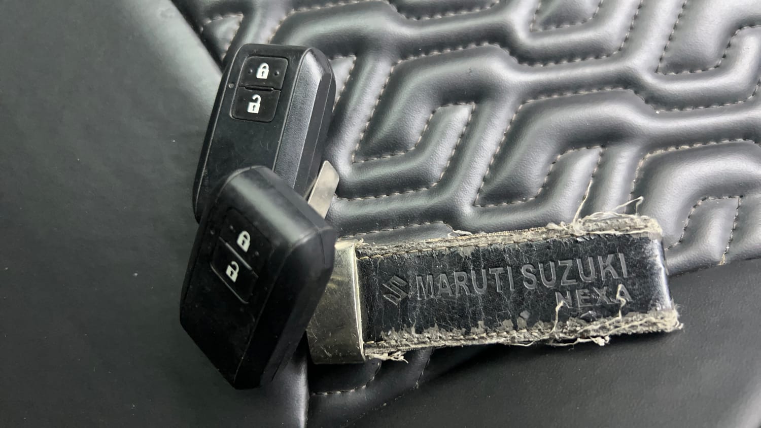 Used 2022 Maruti Suzuki Baleno Alpha MT Petrol Manual extra CAR KEY VIEW