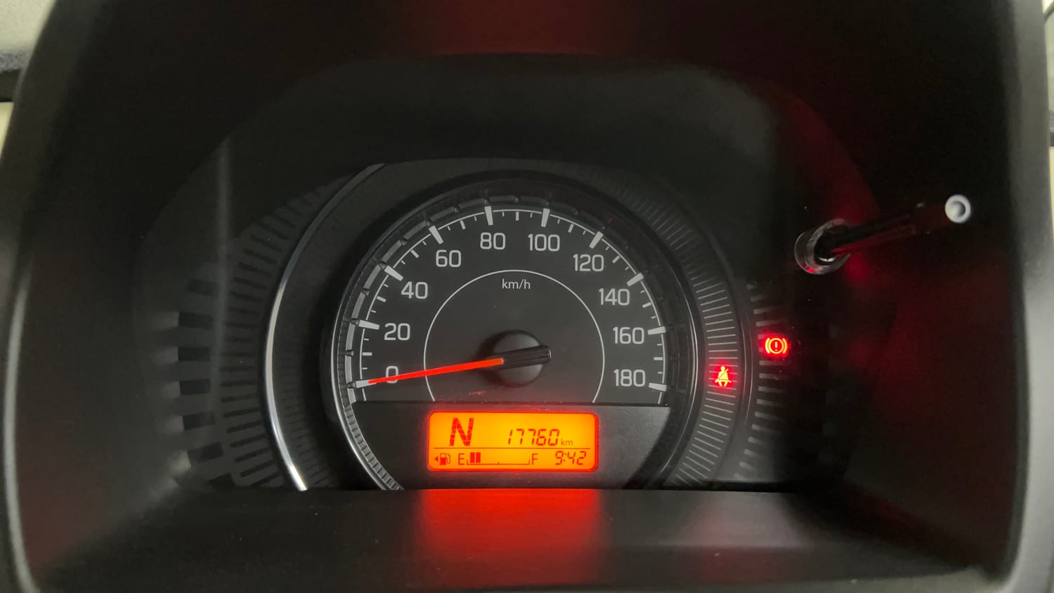 Used 2024 Maruti Suzuki Wagon R VXI 1.0 AGS Petrol Automatic interior CLUSTERMETER VIEW
