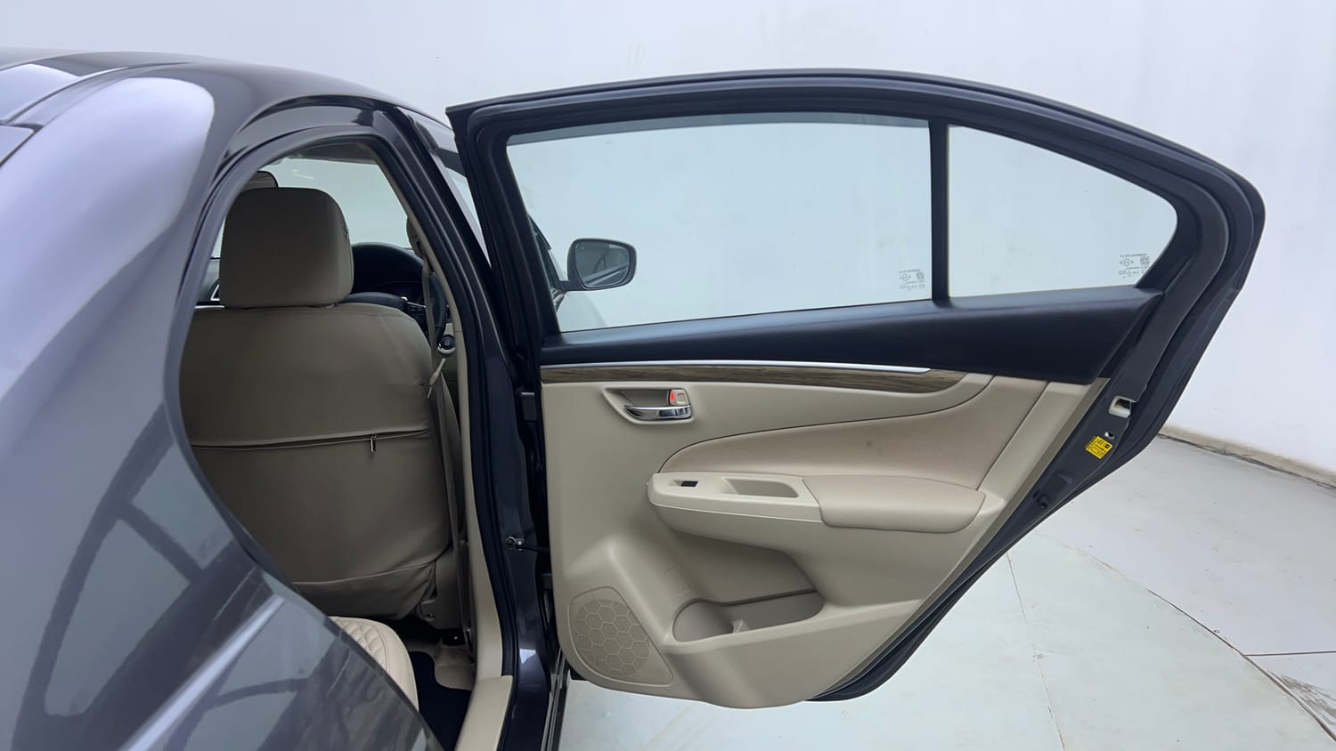 Used 2023 Maruti Suzuki Ciaz Zeta 1.5 Petrol Manual interior RIGHT REAR DOOR OPEN VIEW