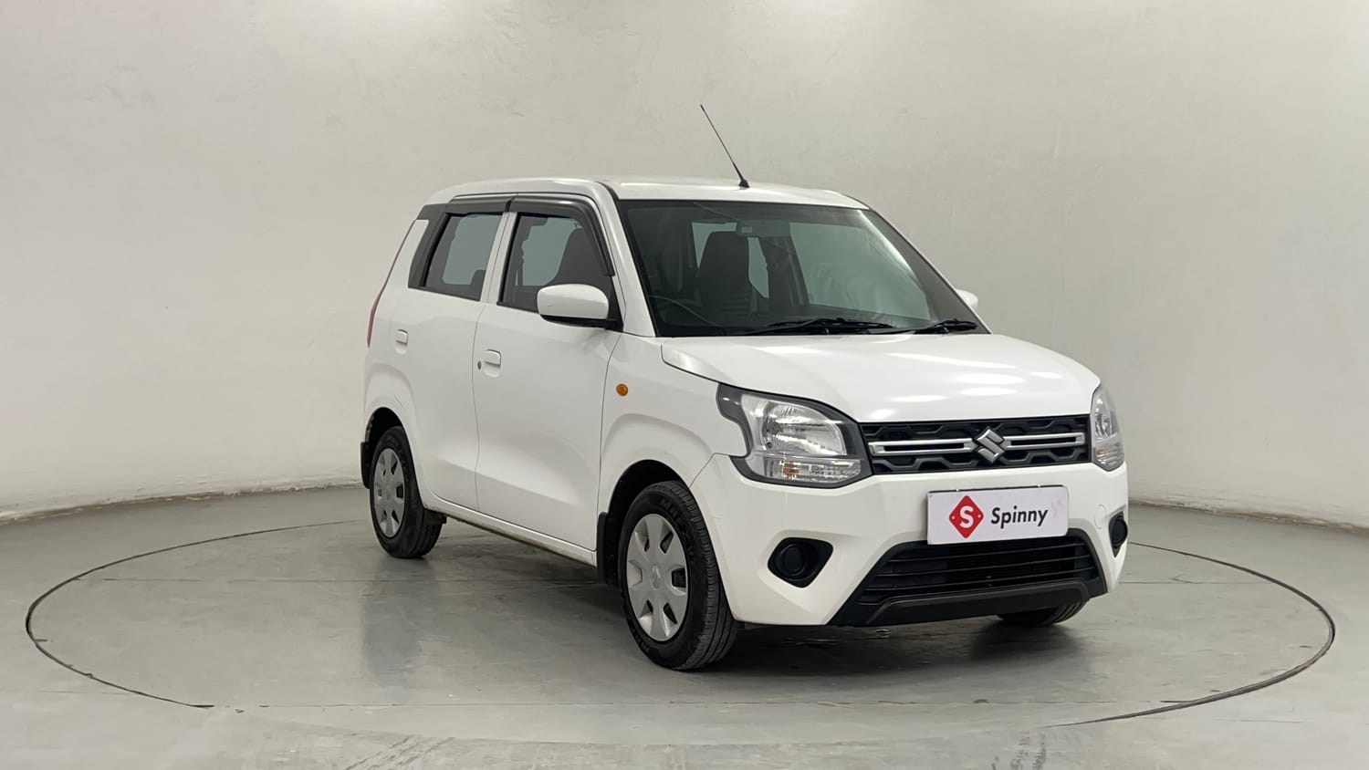 Used 2024 Maruti Suzuki Wagon R VXI 1.0 AGS Petrol Automatic exterior RIGHT FRONT CORNER VIEW