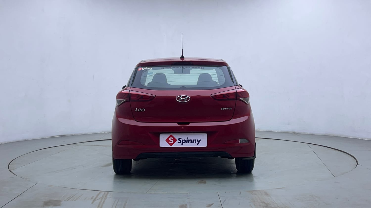 Used 2017 Hyundai Elite i20 Sportz 1.2 CNG (Outside fitted) Cng Manual exterior BACK VIEW