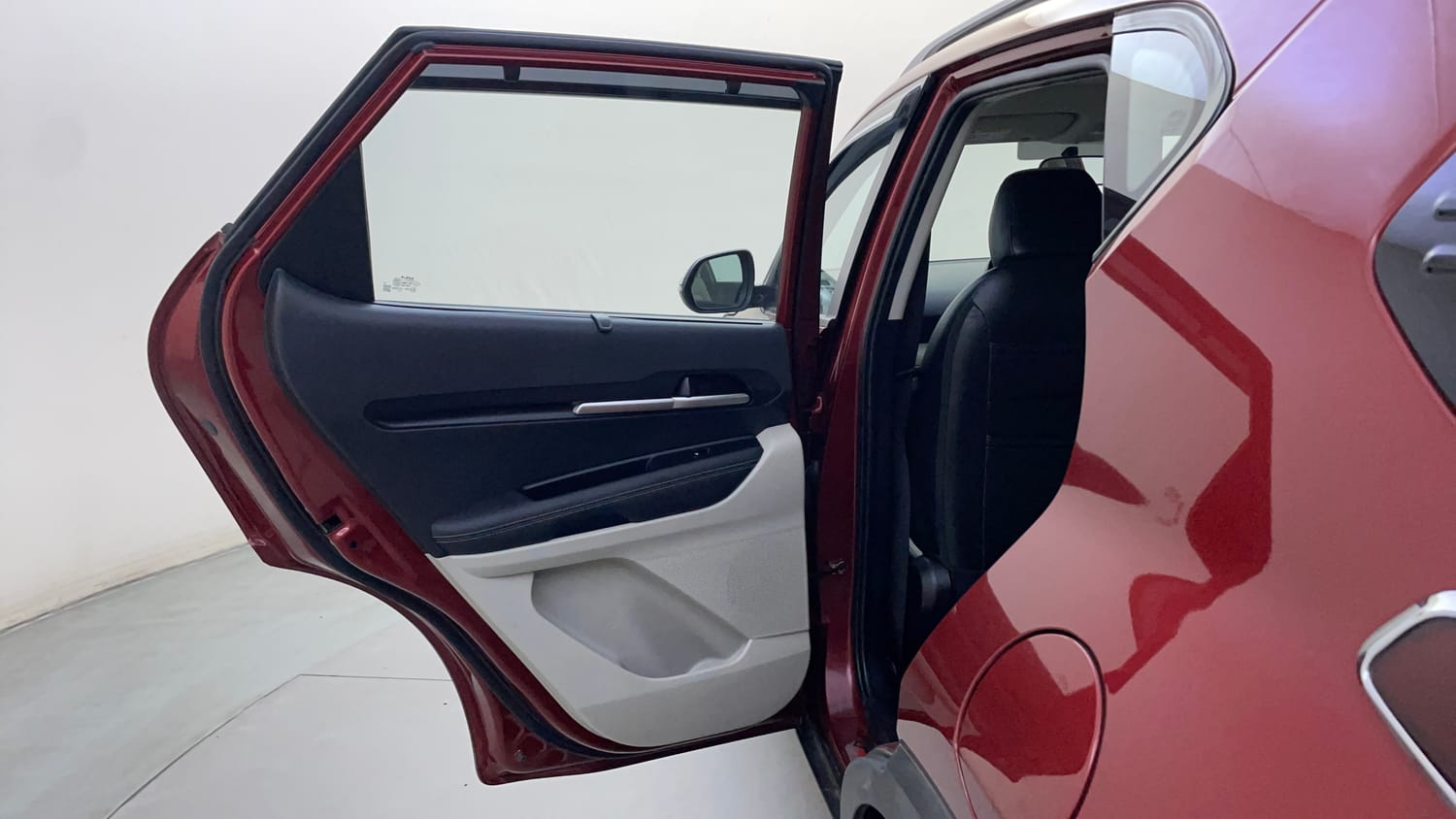 Used 2023 Kia Sonet HTX 1.0 DCT Petrol Automatic interior LEFT REAR DOOR OPEN VIEW