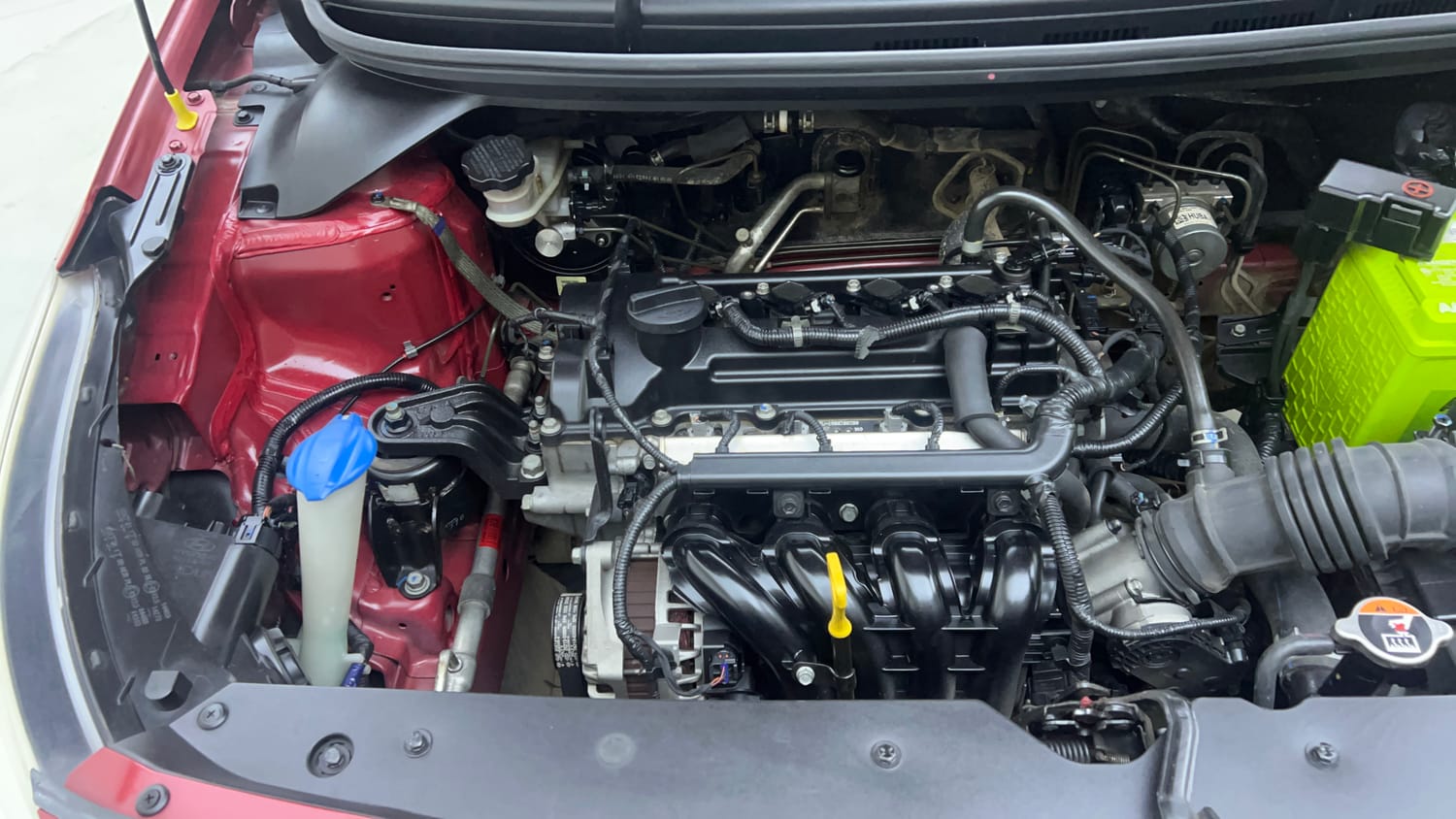 Used 2018 Hyundai Elite i20 Asta 1.2 (O) Petrol Manual engine ENGINE RIGHT SIDE VIEW