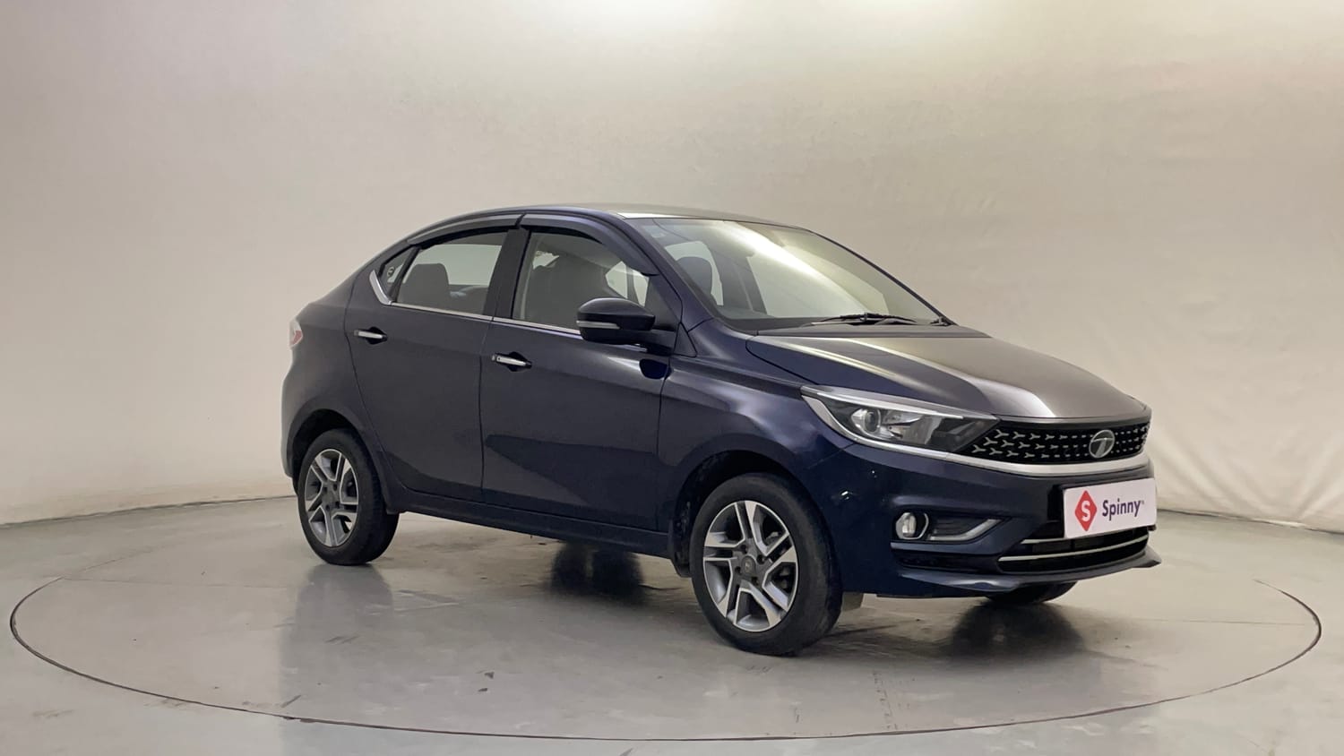 Used 2023 Tata Tigor XZ Plus Petrol Manual exterior RIGHT FRONT CORNER VIEW