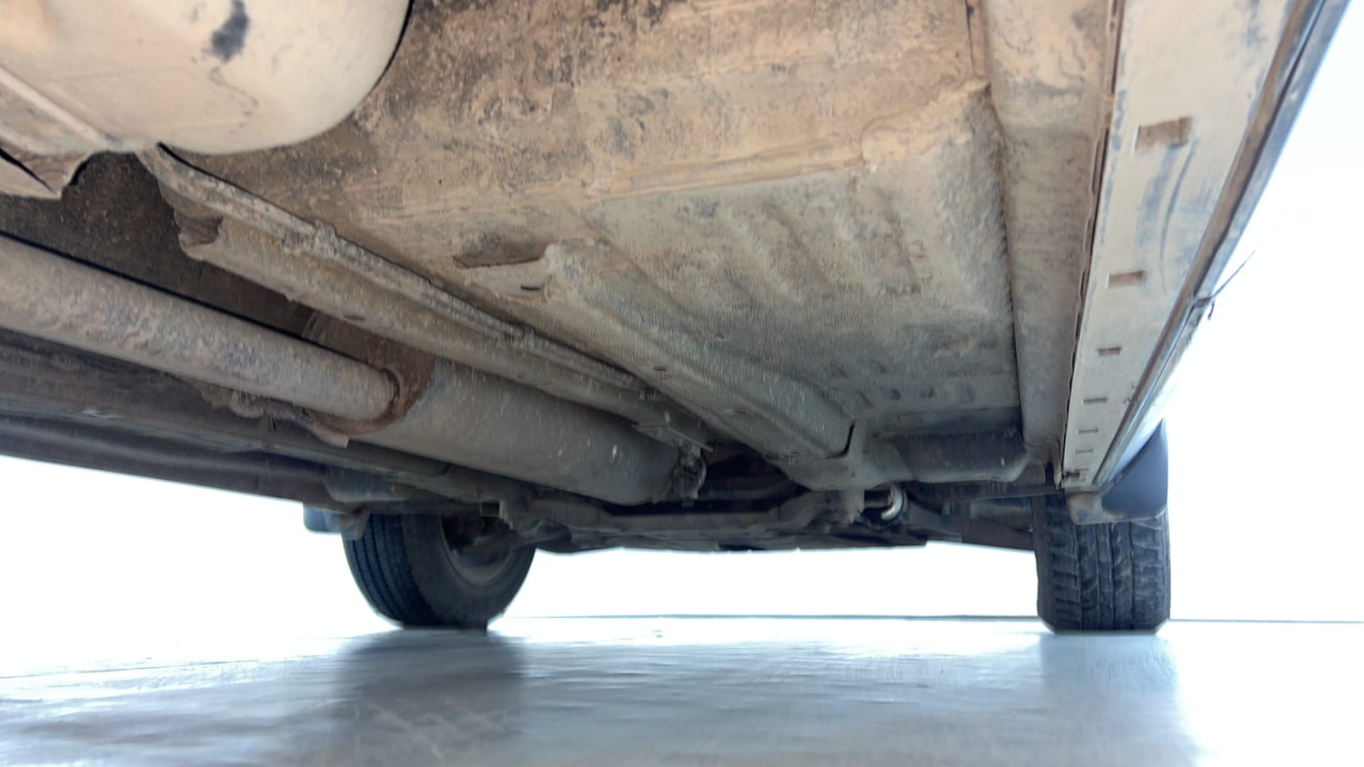 Used 2019 Tata Harrier XZ Diesel Manual extra REAR RIGHT UNDERBODY VIEW