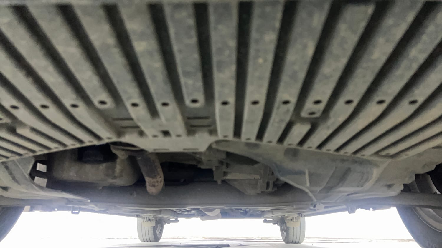 Used 2023 Maruti Suzuki Ciaz Zeta 1.5 Petrol Manual extra FRONT LEFT UNDERBODY VIEW