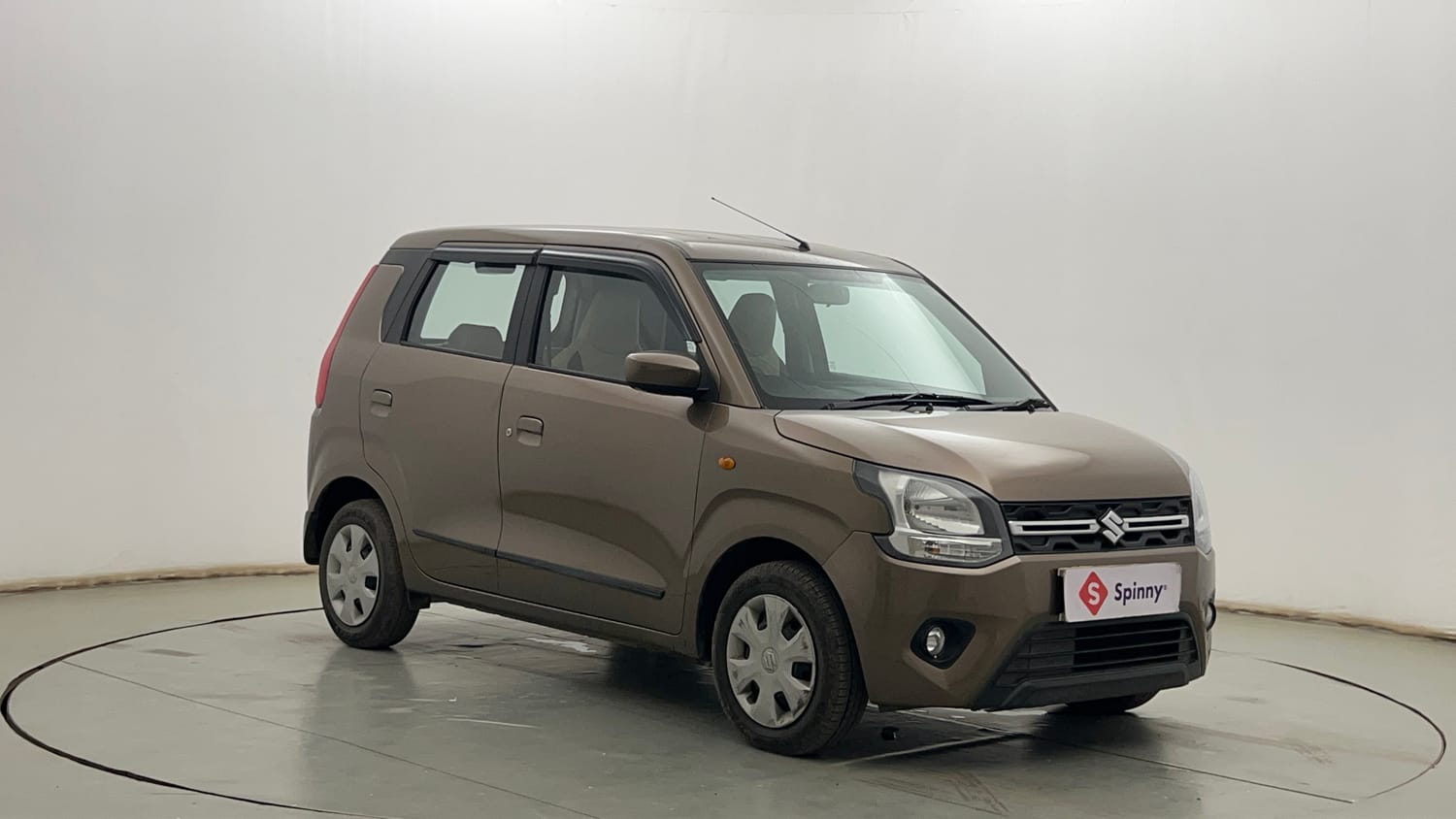 Used 2019 Maruti Suzuki Wagon R VXi 1.2 AMT Petrol Automatic exterior RIGHT FRONT CORNER VIEW