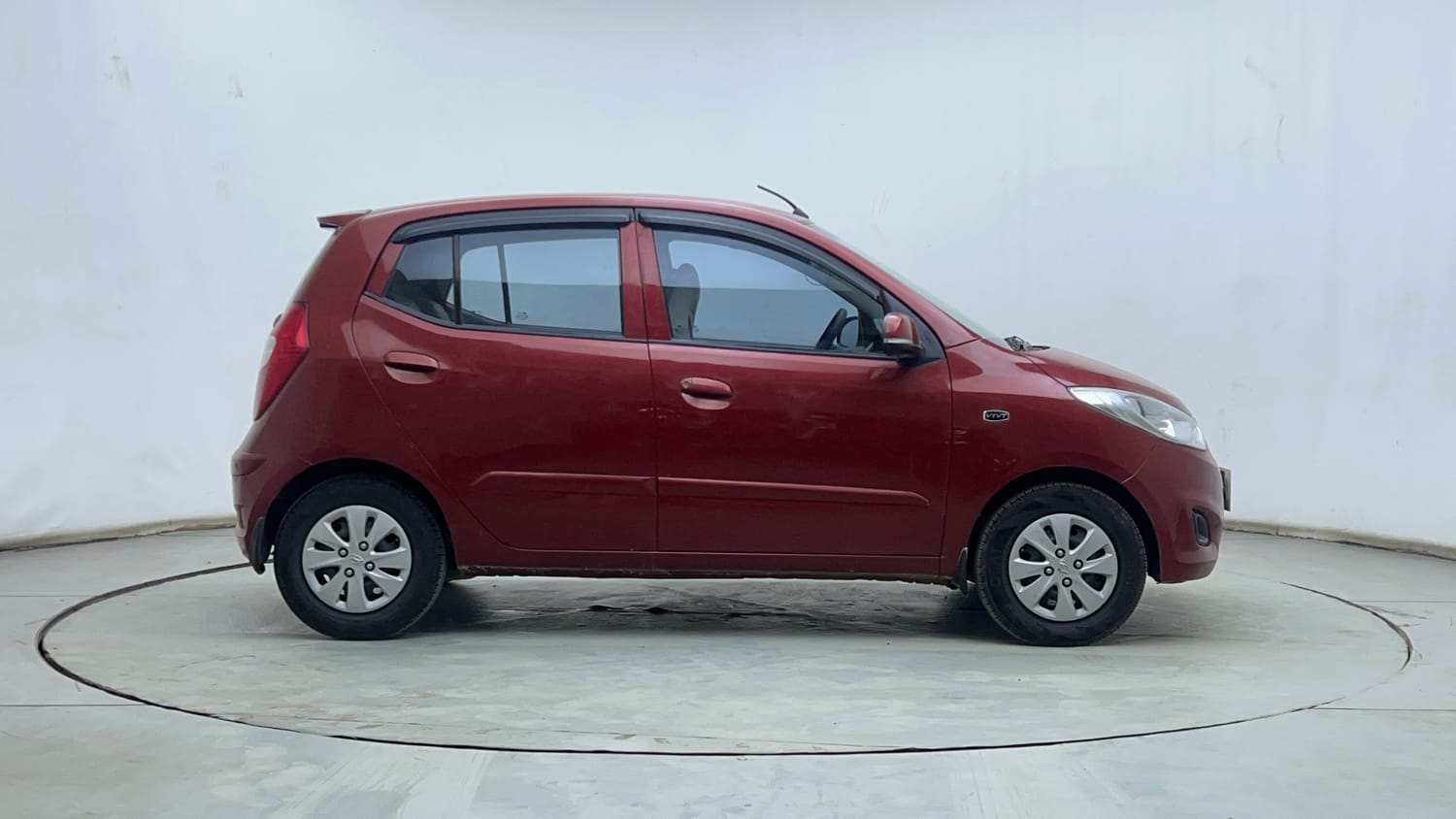 Used 2012 Hyundai i10 Sportz 1.2 Kappa2 Petrol Manual exterior RIGHT SIDE VIEW