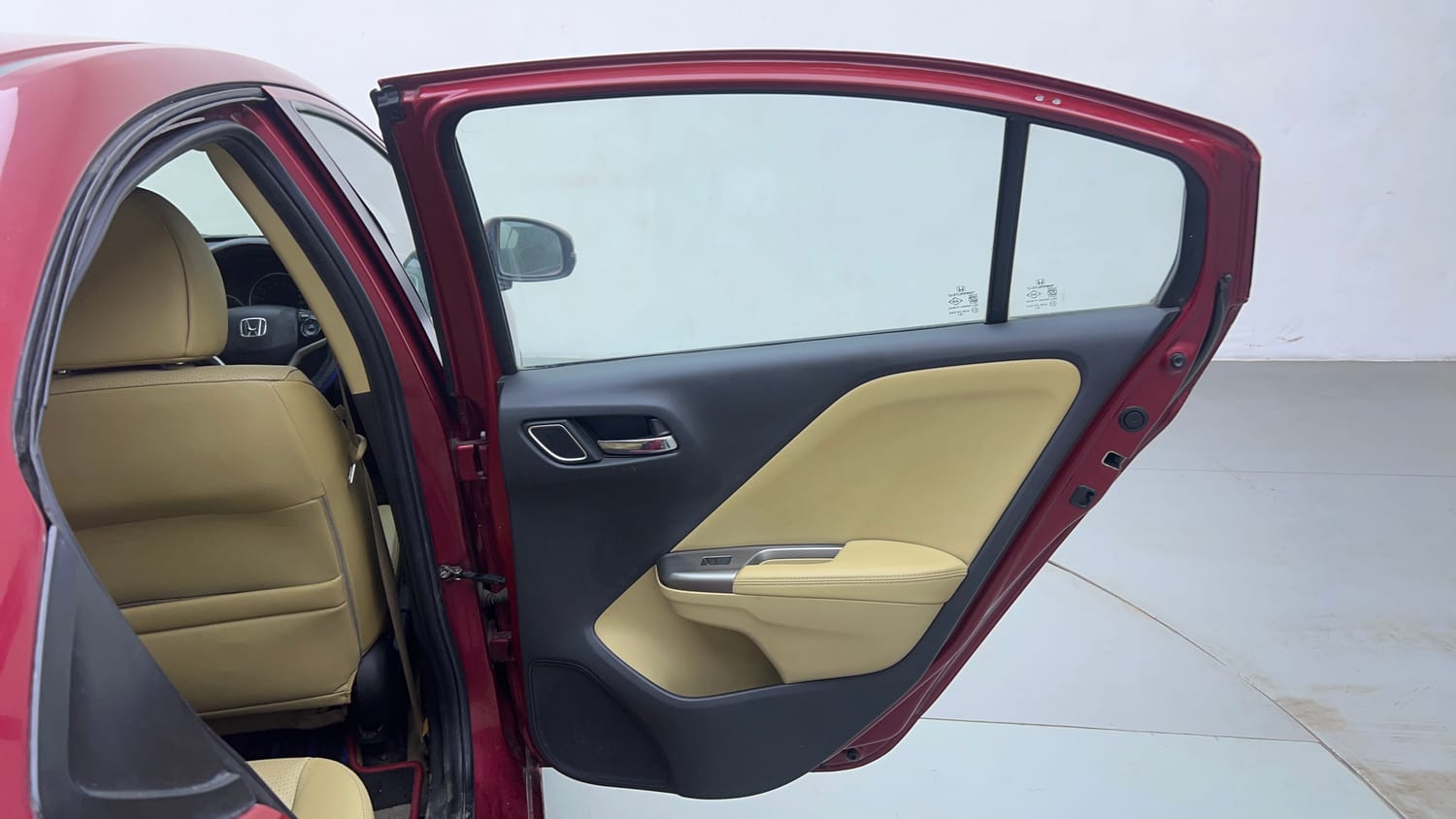 Used 2019 Honda City ZX CVT Petrol Petrol Automatic interior RIGHT REAR DOOR OPEN VIEW