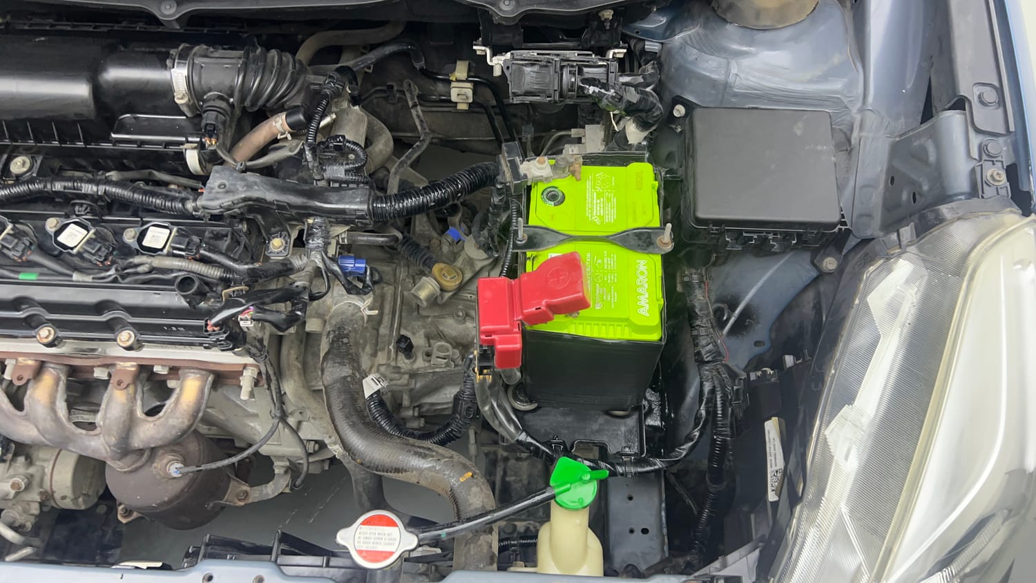 Used 2016 Maruti Suzuki Baleno Delta 1.2 Petrol Manual engine ENGINE LEFT SIDE VIEW