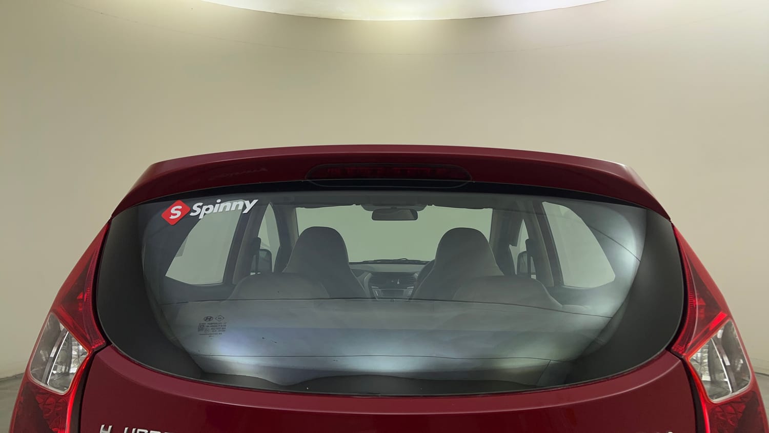 Used 2015 Hyundai Eon Magna + Petrol Manual exterior BACK WINDSHIELD VIEW