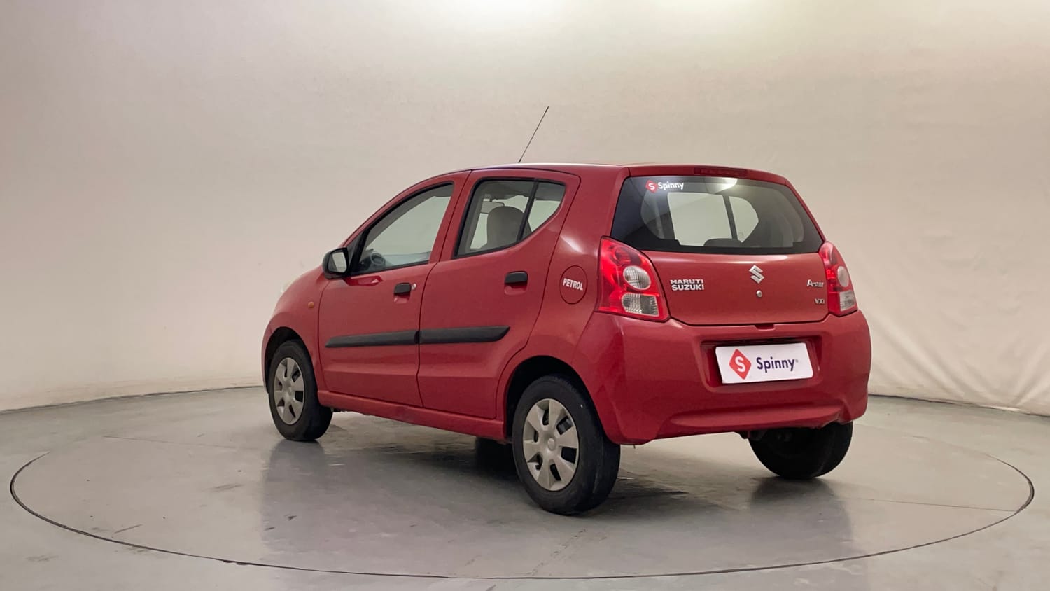 Used 2013 Maruti Suzuki A-Star Vxi Petrol Manual exterior LEFT REAR CORNER VIEW