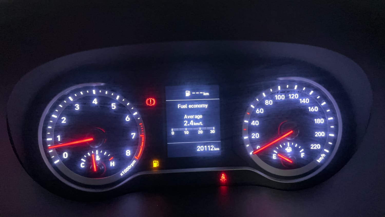 Used 2023 Hyundai Grand i10 Nios Magna 1.2 Kappa VTVT Petrol Manual interior CLUSTERMETER VIEW
